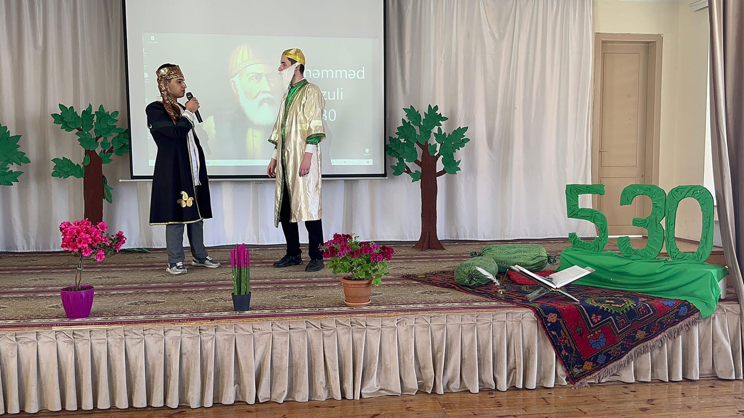 “Məktəblərdə Məhəmməd Füzuli ayı” layihəsi çərçivəsində tədbirlər keçirilib
