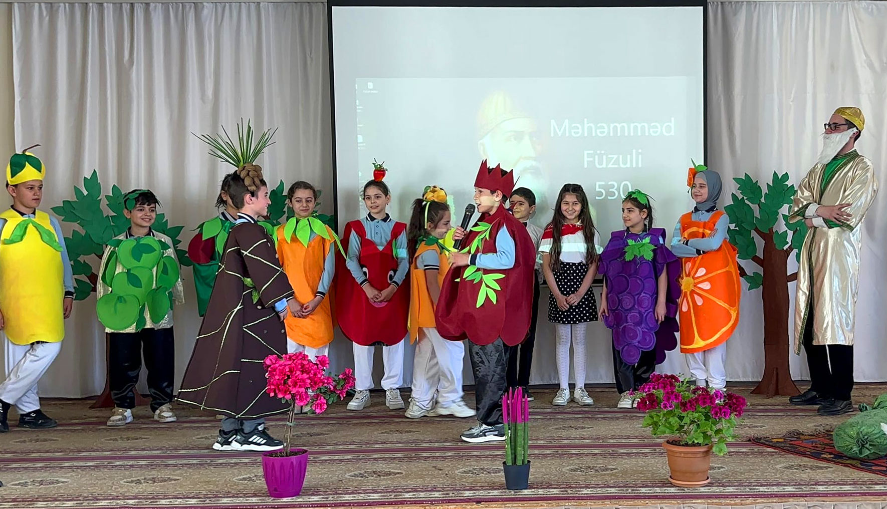 “Məktəblərdə Məhəmməd Füzuli ayı” layihəsi çərçivəsində tədbirlər keçirilib