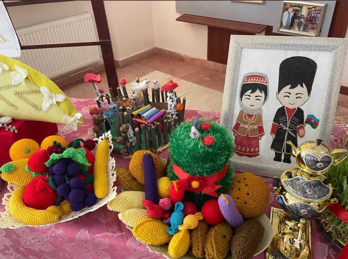 Təhsil müəssisələrində “Bahar çələngi” layihəsi