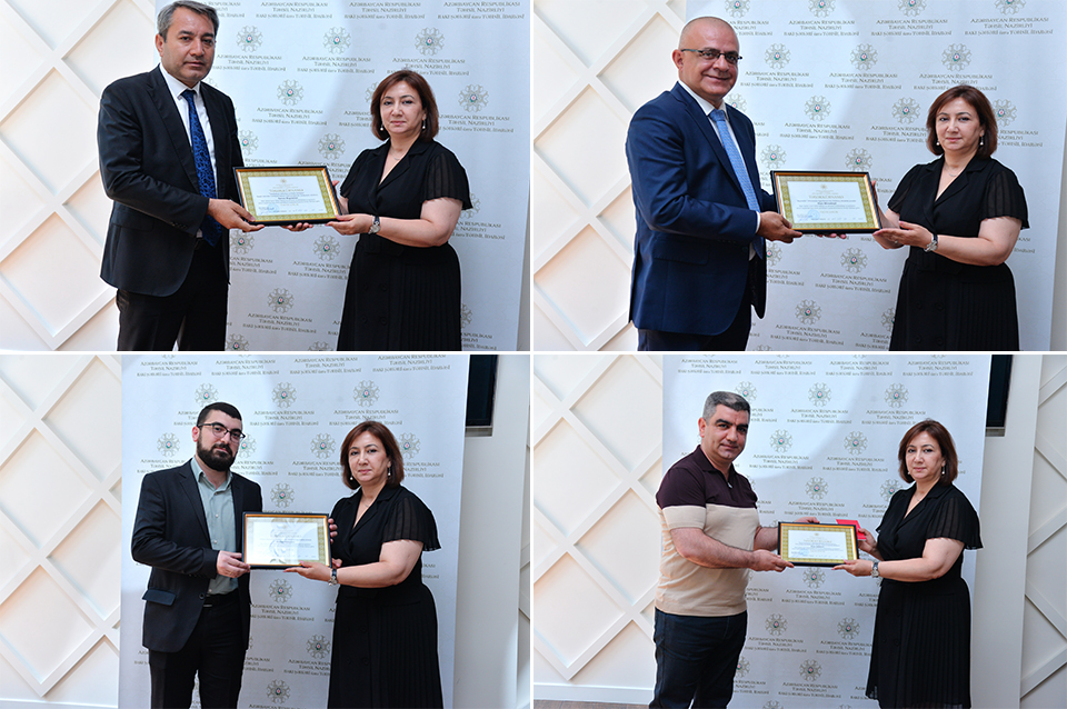 Media nümayəndələri təltif olunub