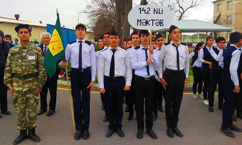 “Şahin” hərbi-idman oyununun rayon birinciliyinin qalibləri