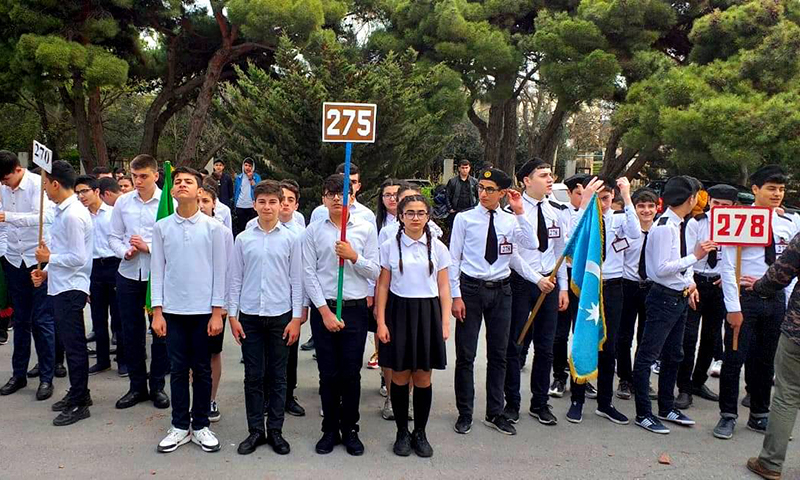 “Şahin” hərbi-idman oyununun rayon birinciliyinin qalibləri