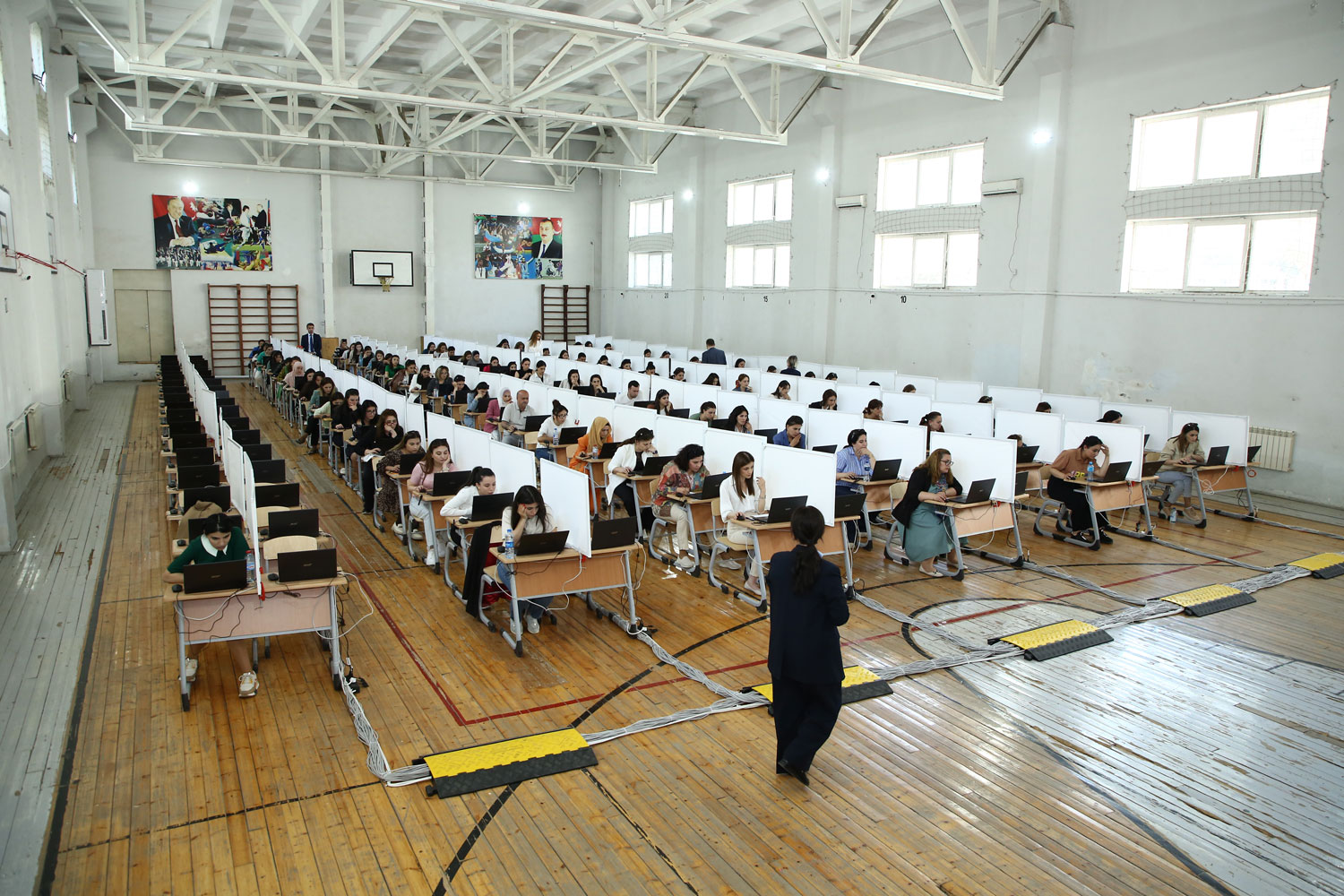 Psixoloji-tibbi-pedaqoji komissiyaların yeni tərkibinin formalaşdırılması ilə bağlı müsabiqənin test imtahanı mərhələsi keçirilib