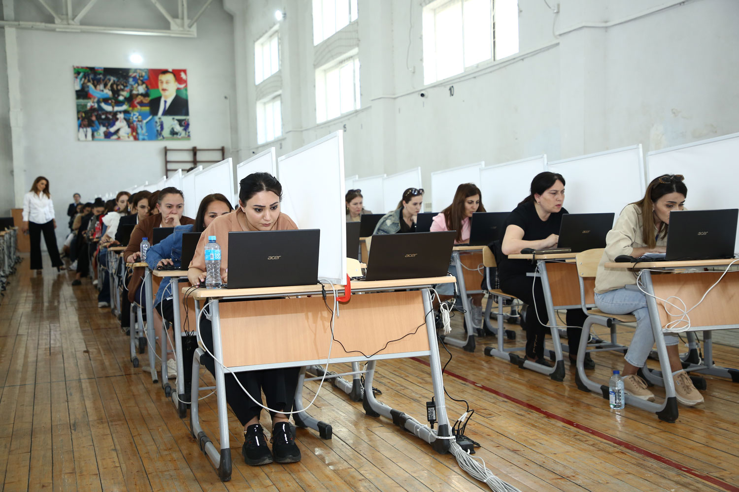 Psixoloji-tibbi-pedaqoji komissiyaların yeni tərkibinin formalaşdırılması ilə bağlı müsabiqənin test imtahanı mərhələsi keçirilib