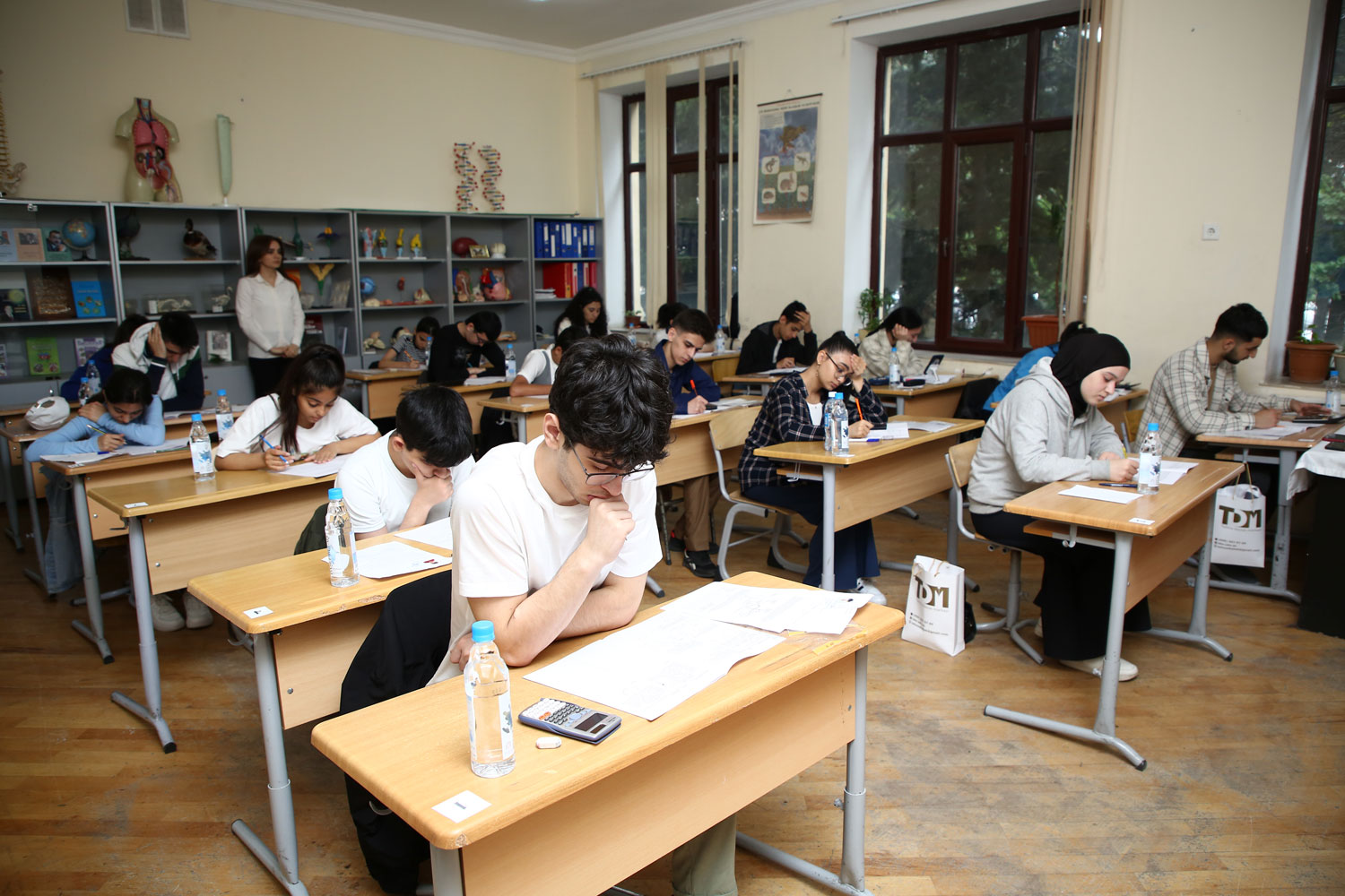 III Bakı Elm Olimpiadasının final mərhələsinin ilk turu keçirilib