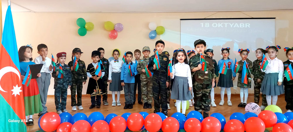 Təhsil müəssisələrində Müstəqilliyin Bərpası Günü qeyd olunub