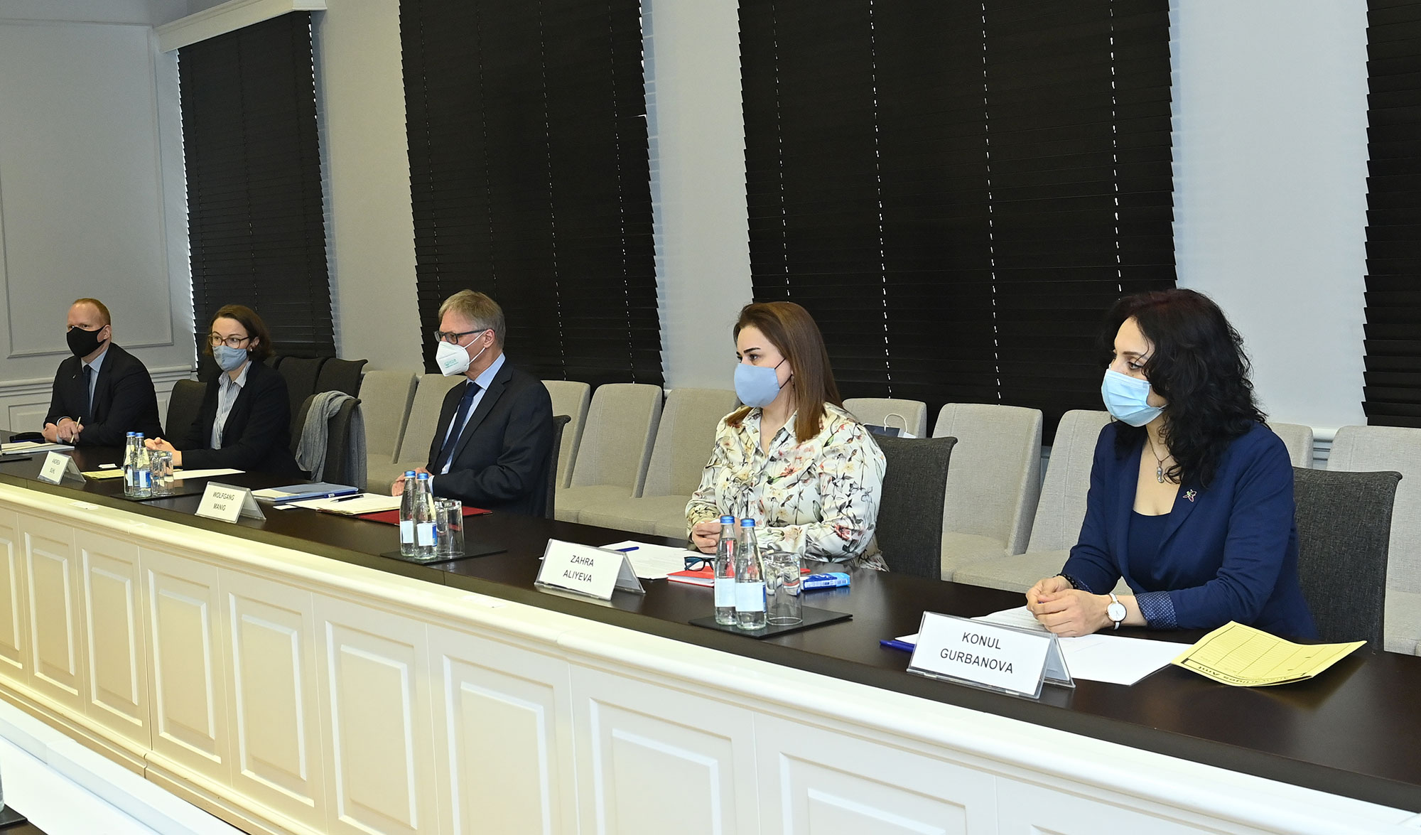 Təhsil naziri Almaniyanın ölkəmizdəki fövqəladə və səlahiyyətli səfiri ilə görüşüb