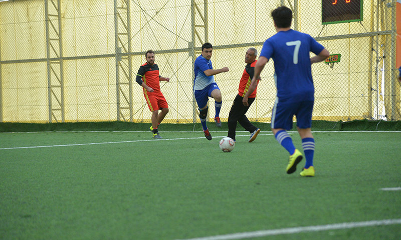 Təhsil işçiləri arasında futbol çempionatı