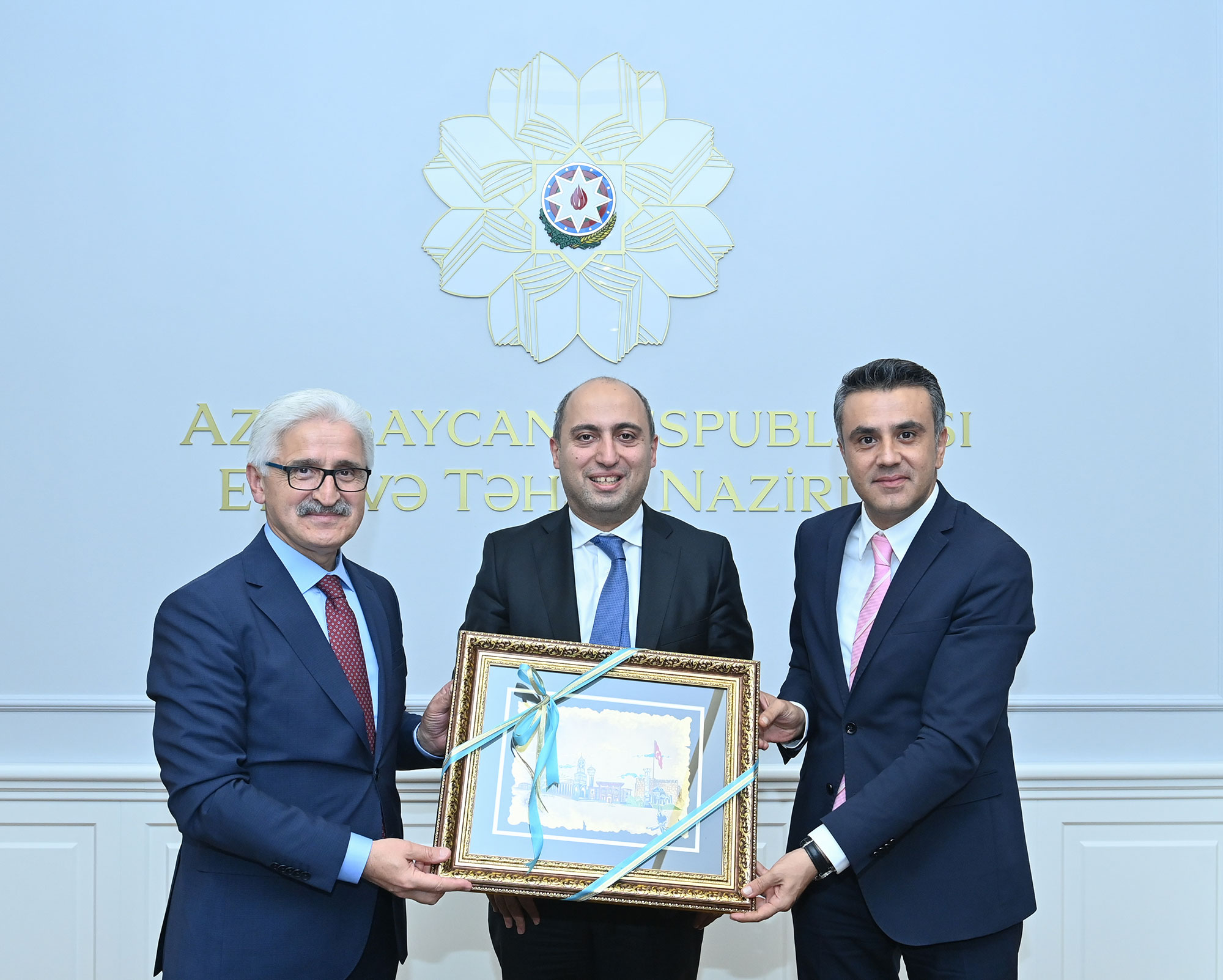 Türkiyənin şəhər təhsil idarələrinin rəhbərləri ölkəmizdədir