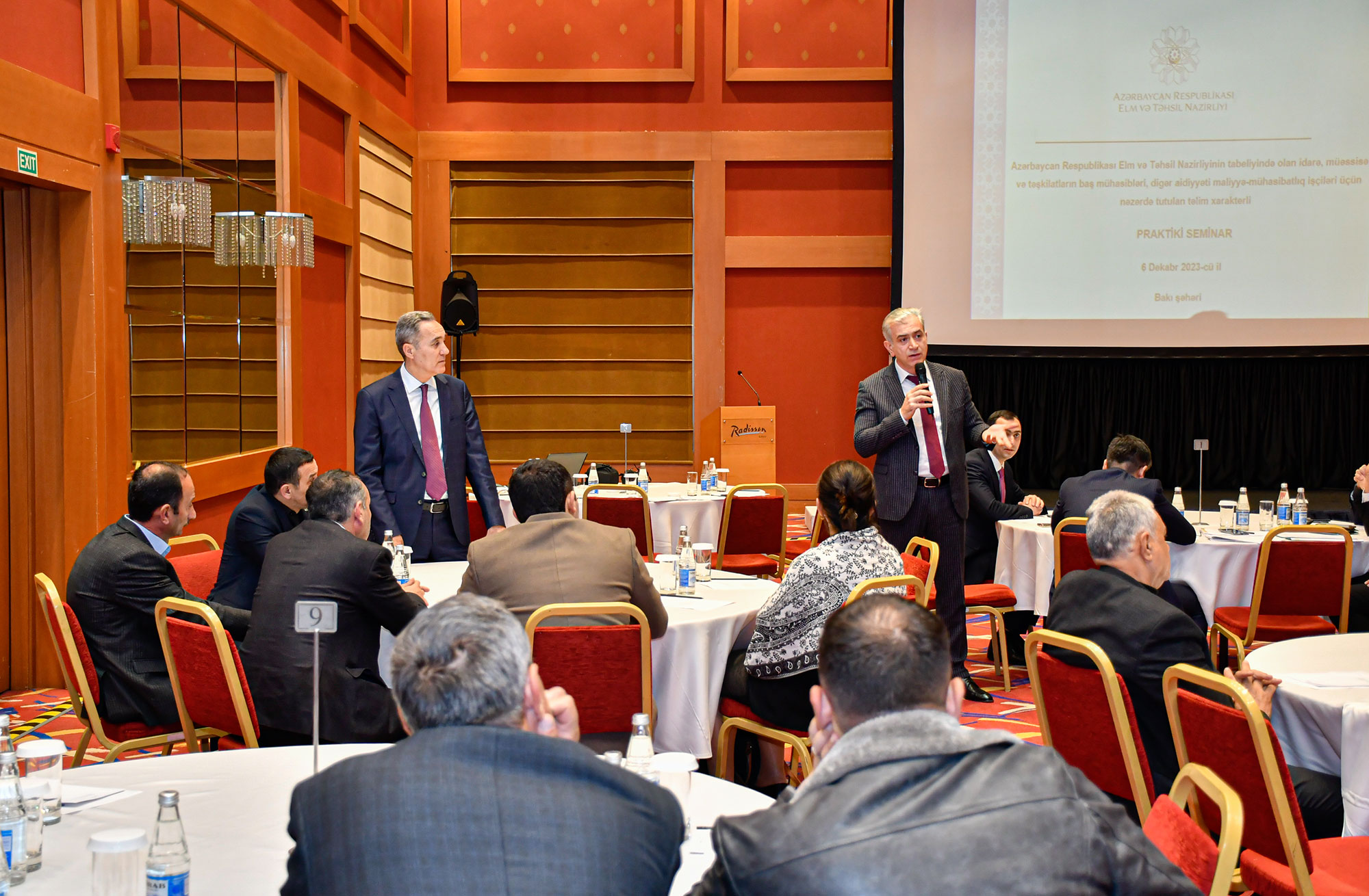 Peşə təhsili müəssisələrinin maliyyə-mühasibatlıq işçiləri üçün növbəti praktiki seminar keçirilib