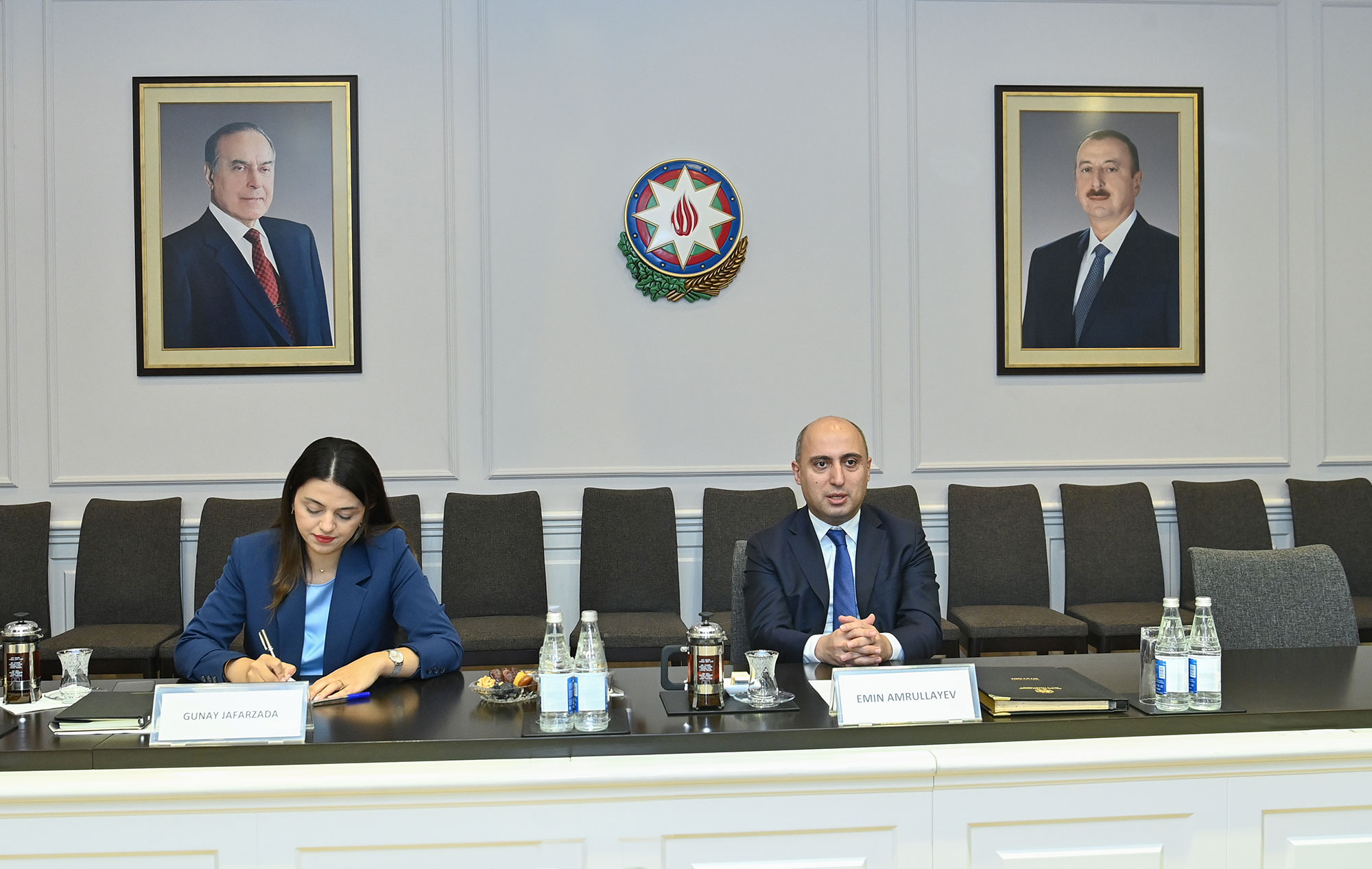 Elm və təhsil naziri Malayziyanın Azərbaycandakı fövqəladə və səlahiyyətli səfiri ilə görüşüb