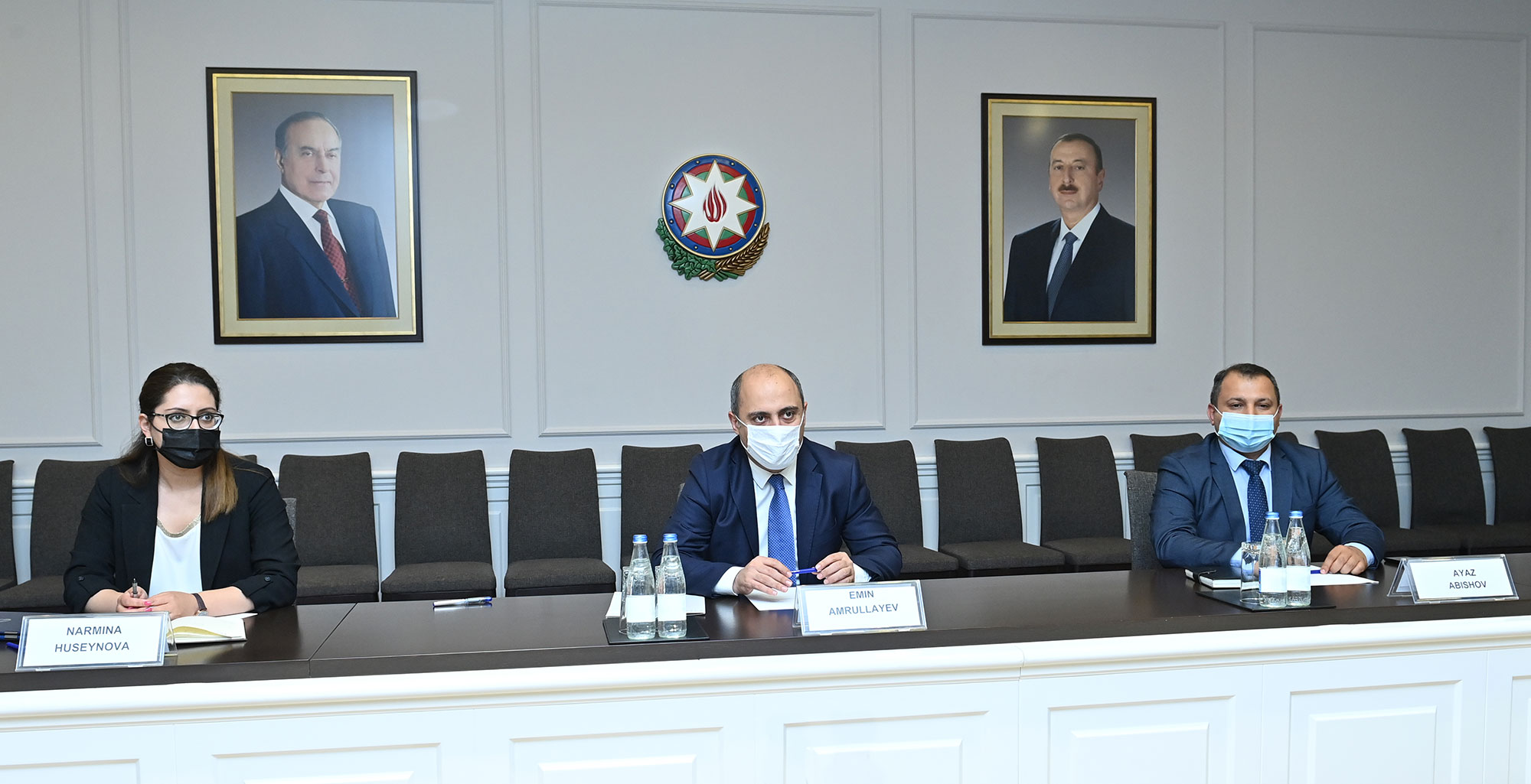 Təhsil naziri “Cisco” şirkətinin nümayəndələri ilə görüşüb