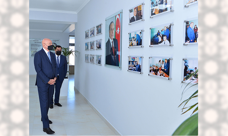 Nazir müavini məktəb açılışında iştirak edib