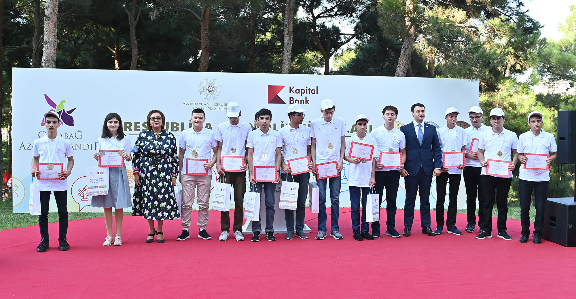 Respublika fənn olimpiadaları qaliblərinin mükafatlandırılması mərasimi