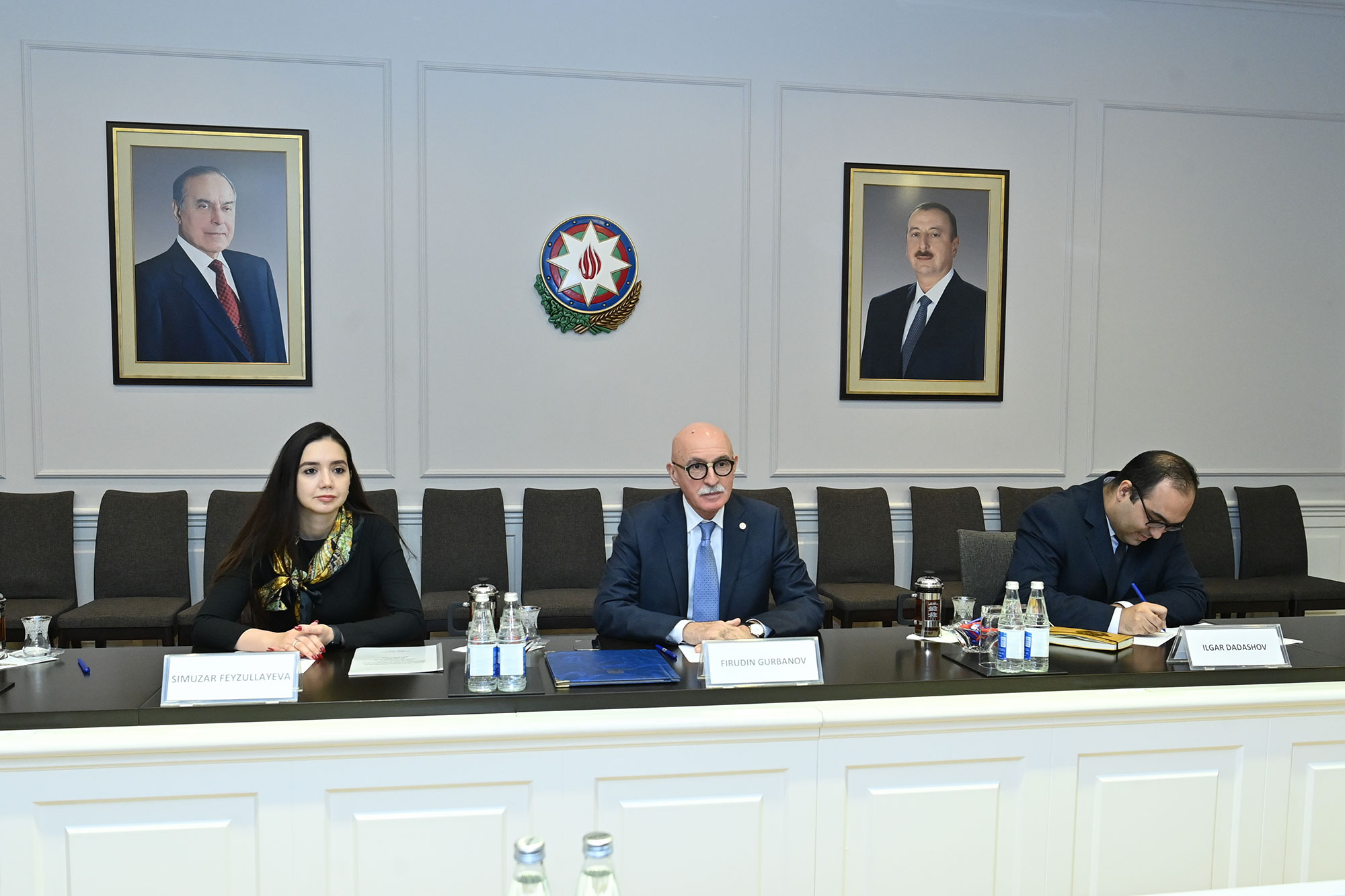 Rusiya Federasiyası Prezidentinin beynəlxalq mədəni əməkdaşlıq üzrə xüsusi nümayəndəsi ilə görüş