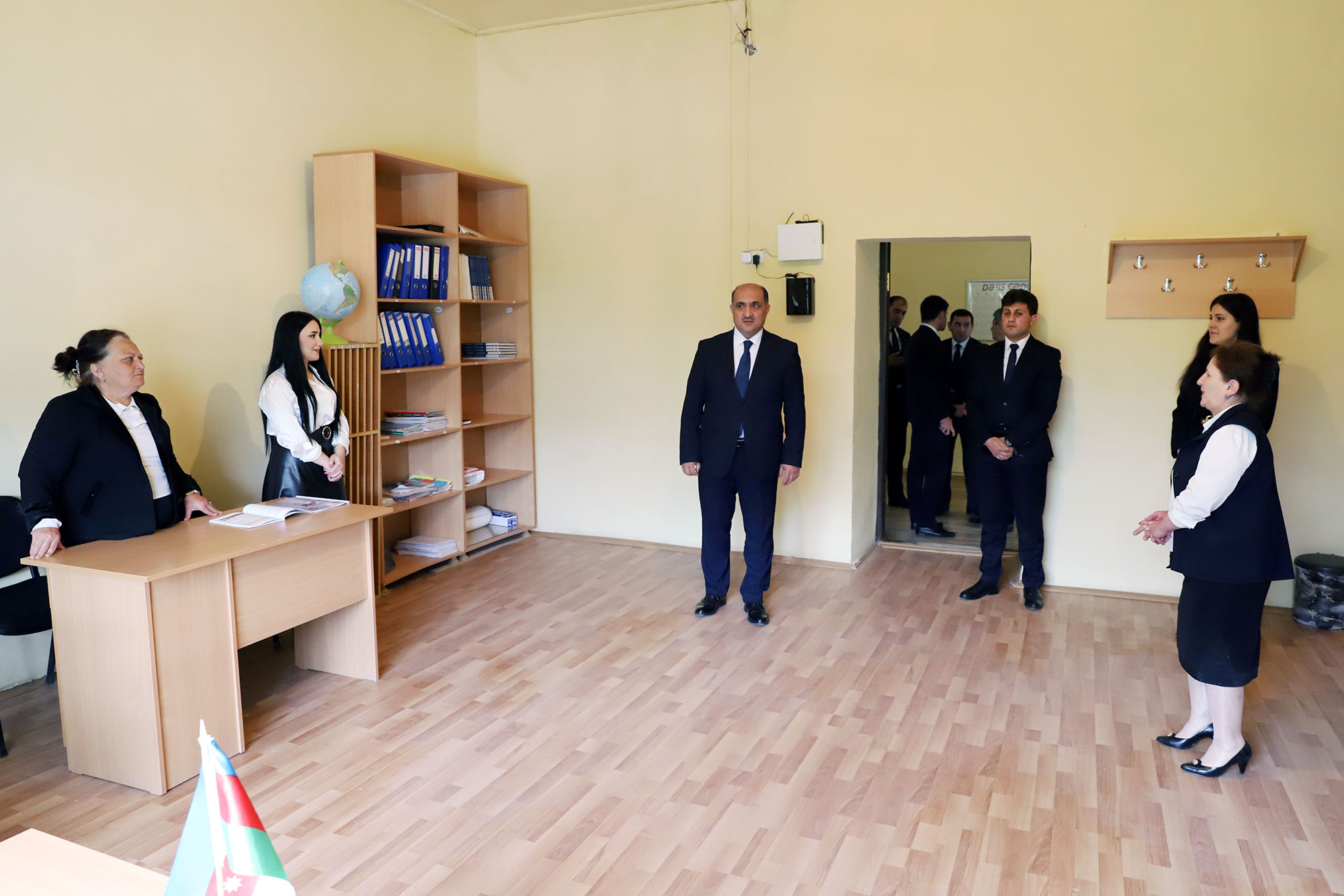 Nazir müavini İdris İsayev Gədəbəydə olub
