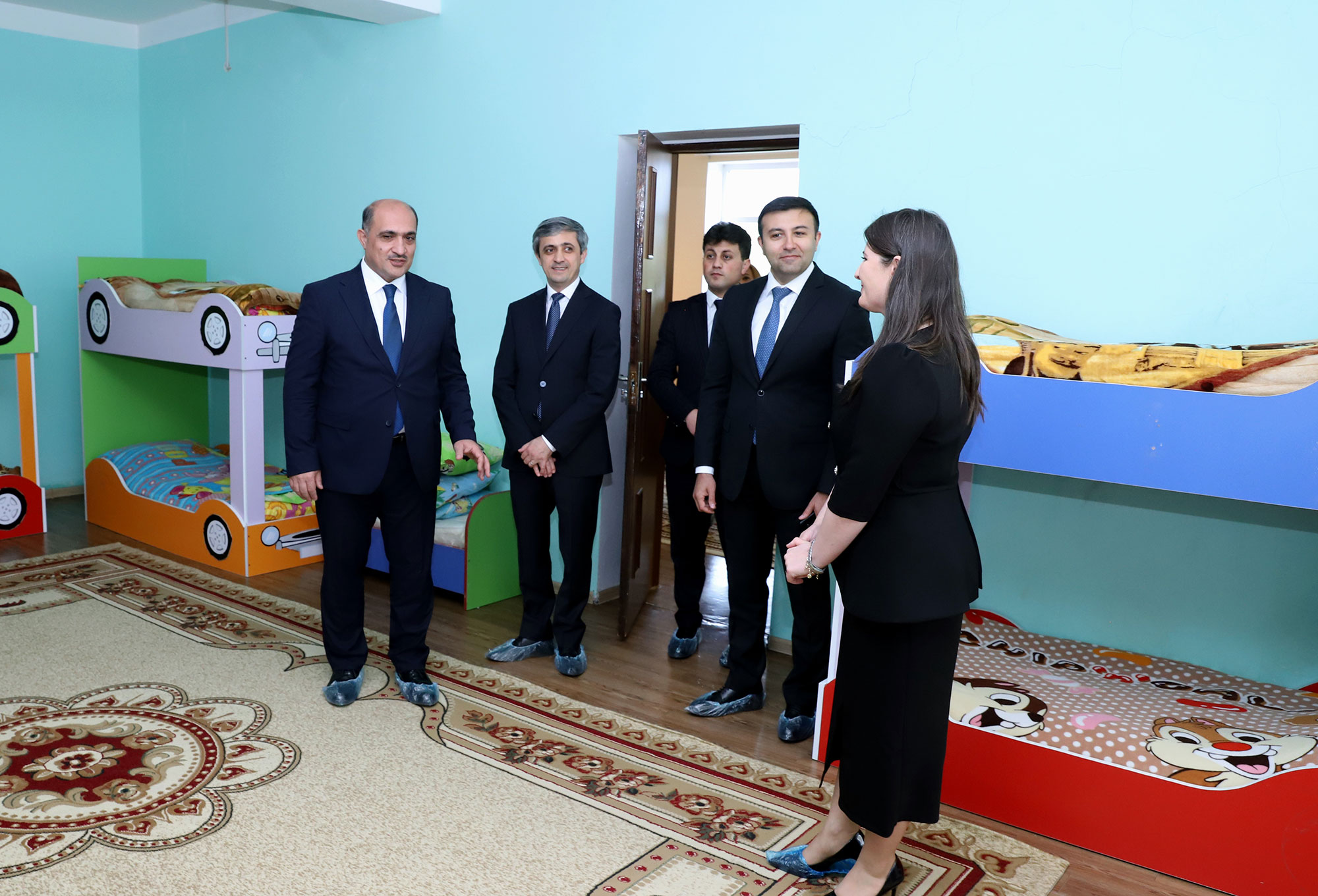 Nazir müavini İdris İsayev Gədəbəydə olub