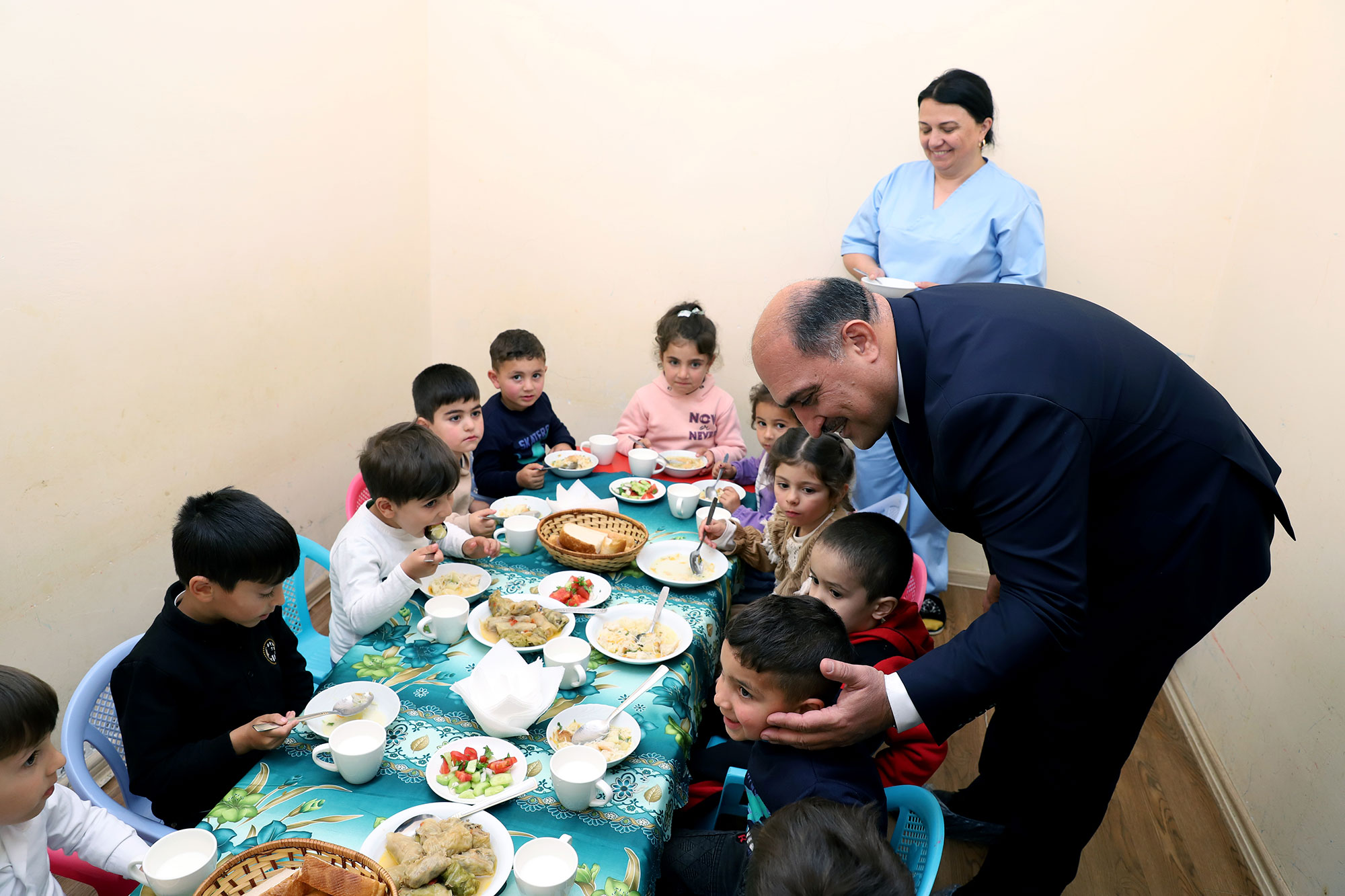 Nazir müavini İdris İsayev Gədəbəydə olub