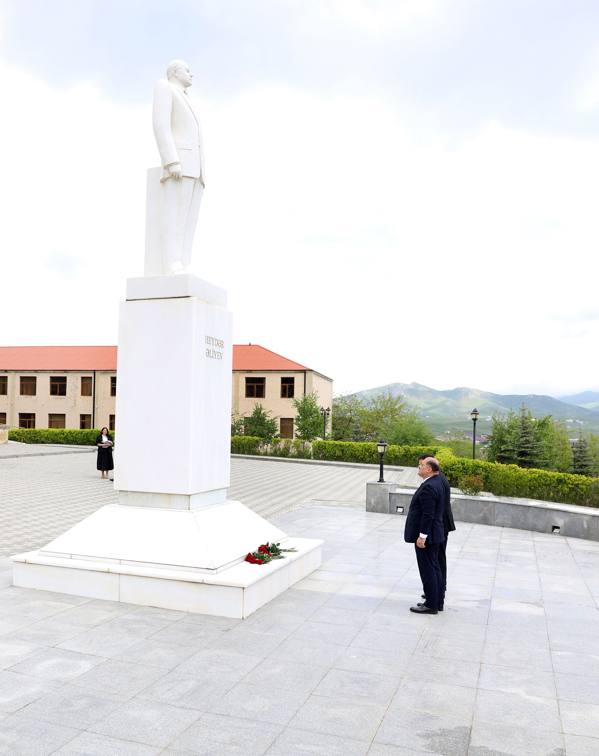 Nazir müavini İdris İsayev Gədəbəydə olub