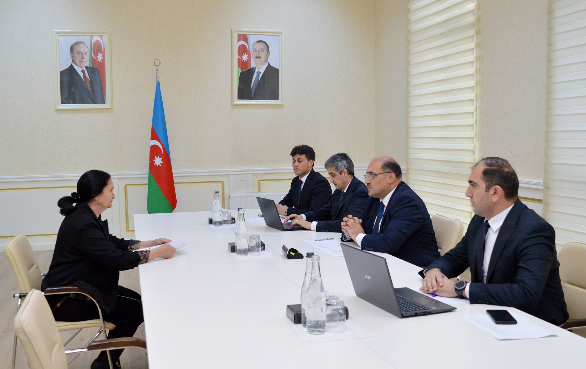 Nazir müavini İdris İsayev Gədəbəydə olub