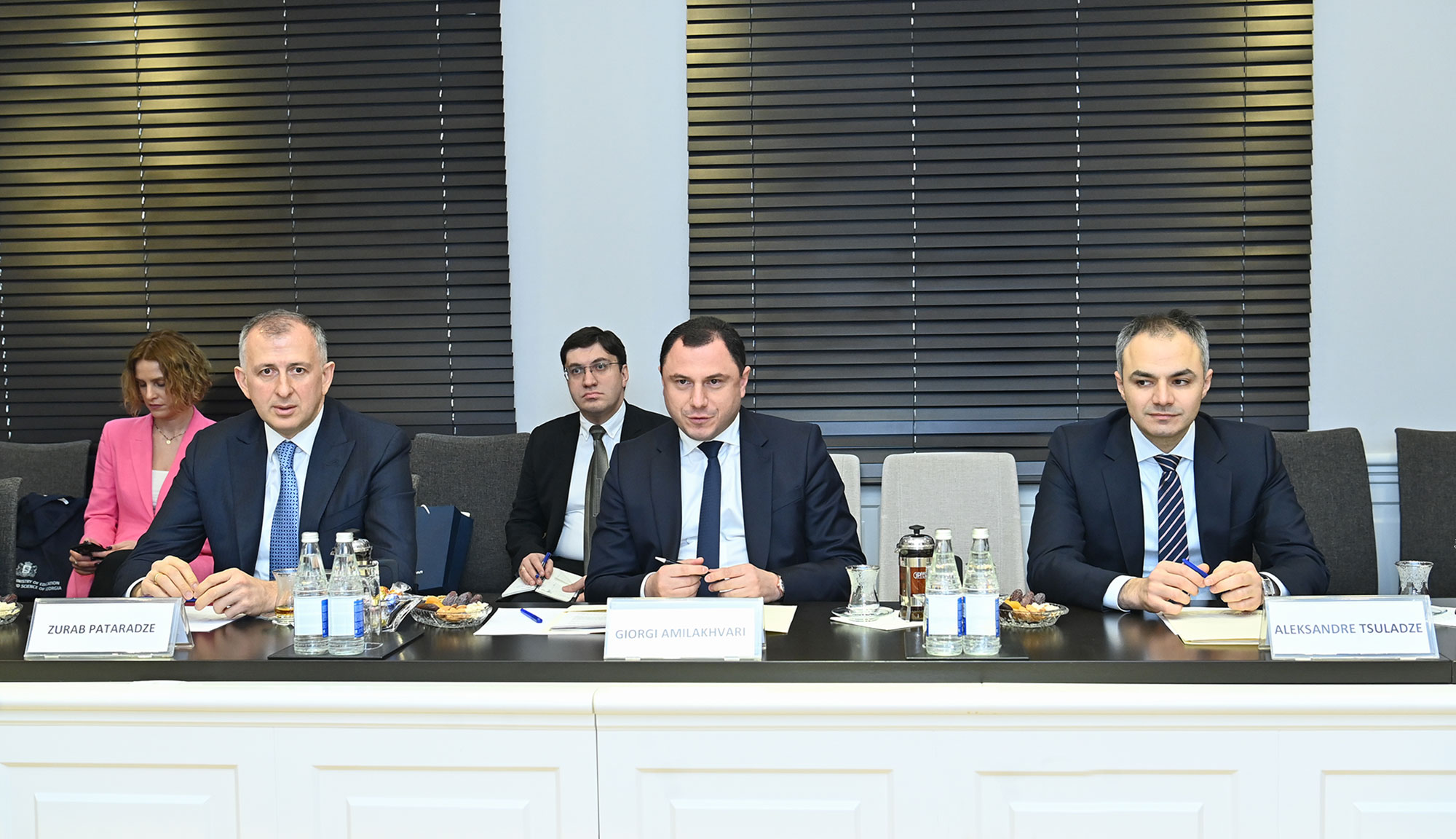 Gürcüstanın təhsil, elm və gənclər naziri Giorgi Amilakhvari Azərbaycanda səfərdədir