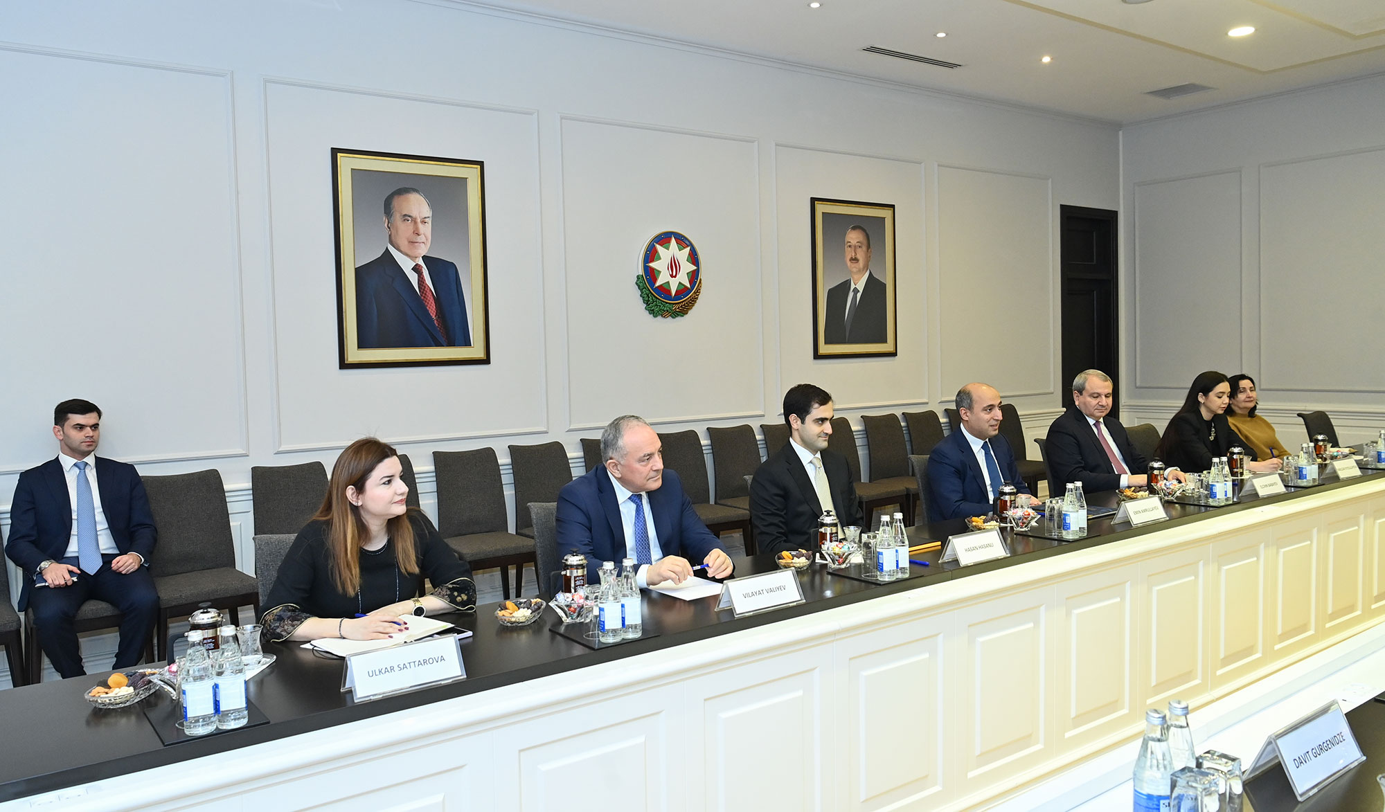 Gürcüstanın təhsil, elm və gənclər naziri Giorgi Amilakhvari Azərbaycanda səfərdədir