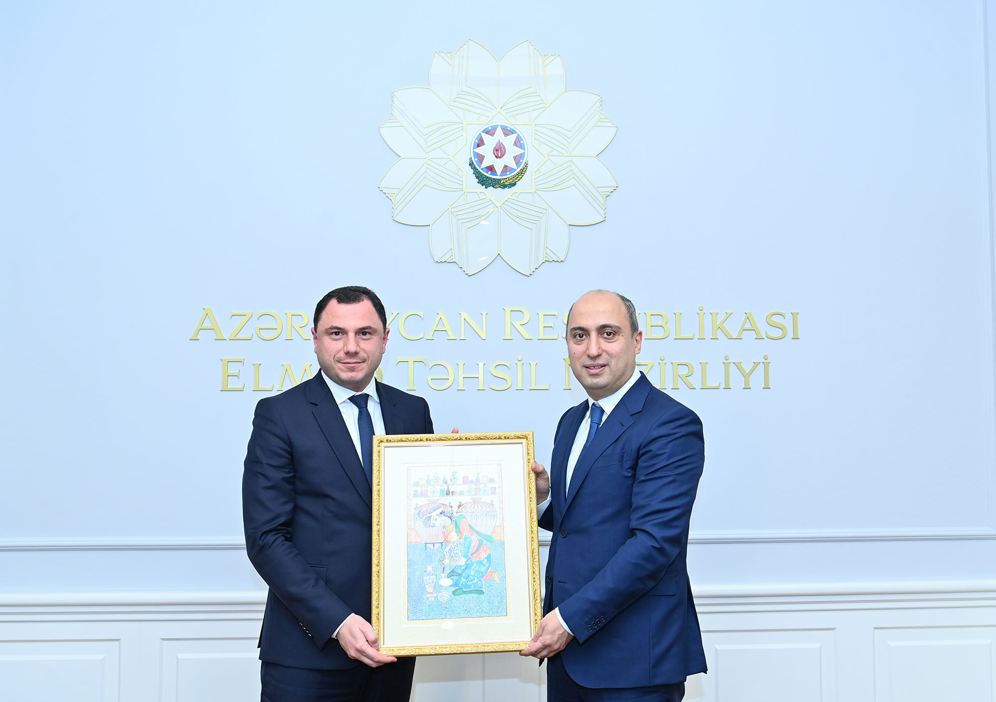 Gürcüstanın təhsil, elm və gənclər naziri Giorgi Amilakhvari Azərbaycanda səfərdədir
