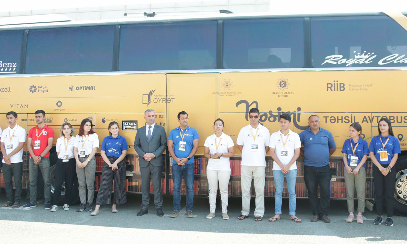 “Təhsil avtobusu – Nəsimi” yay məktəbi Şamaxıda yekunlaşıb