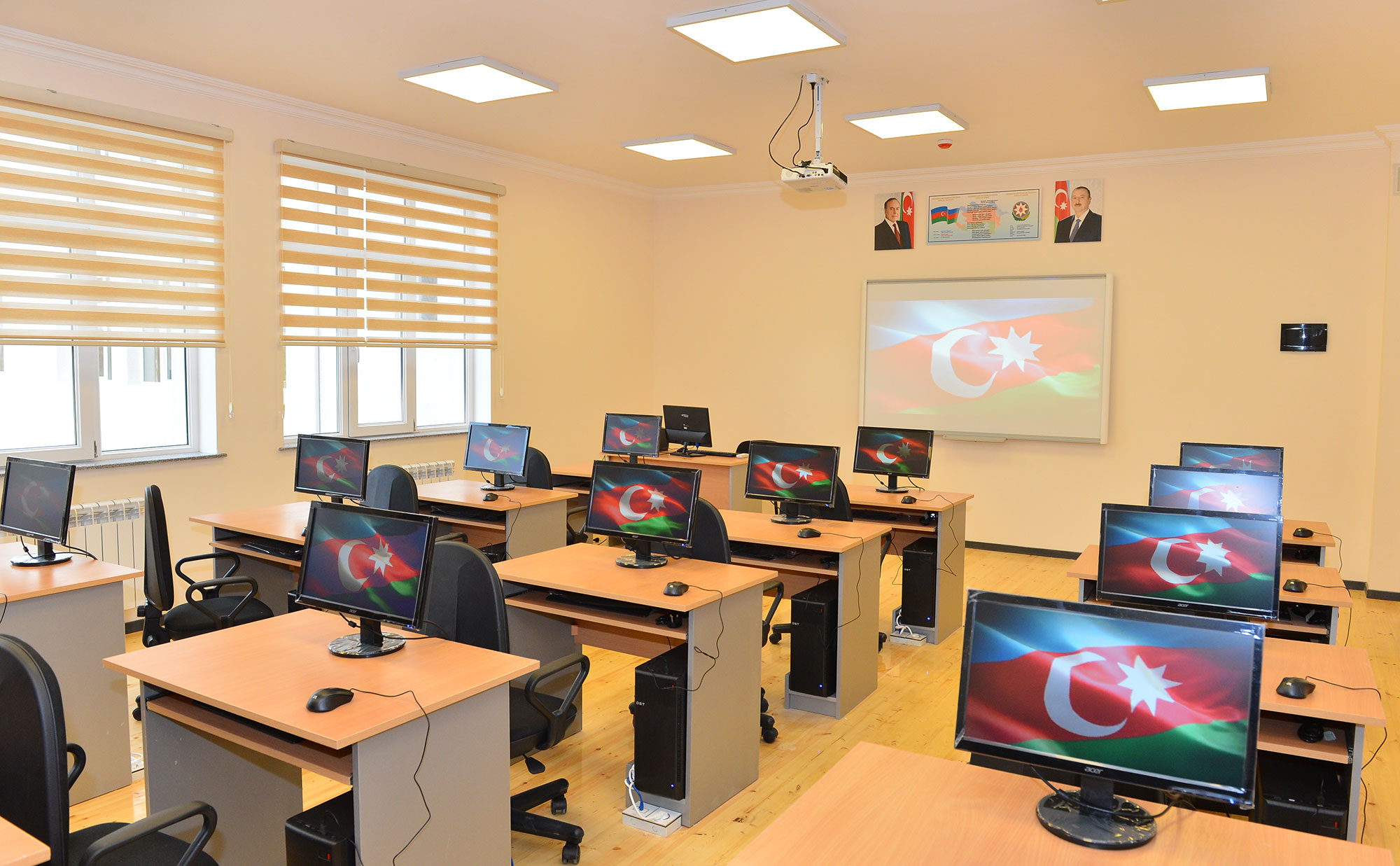 Gəncədə yeni inşa olunmuş 28 saylı məktəbin binası istifadəyə verilib