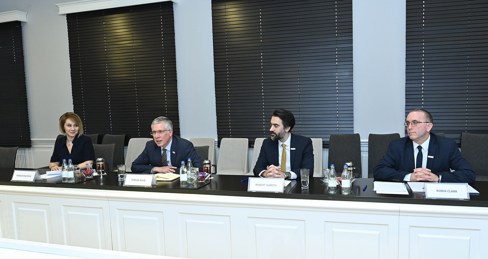 Böyük Britaniya və Şimali İrlandiya Birləşmiş Krallığının nümayəndə heyəti ilə görüş