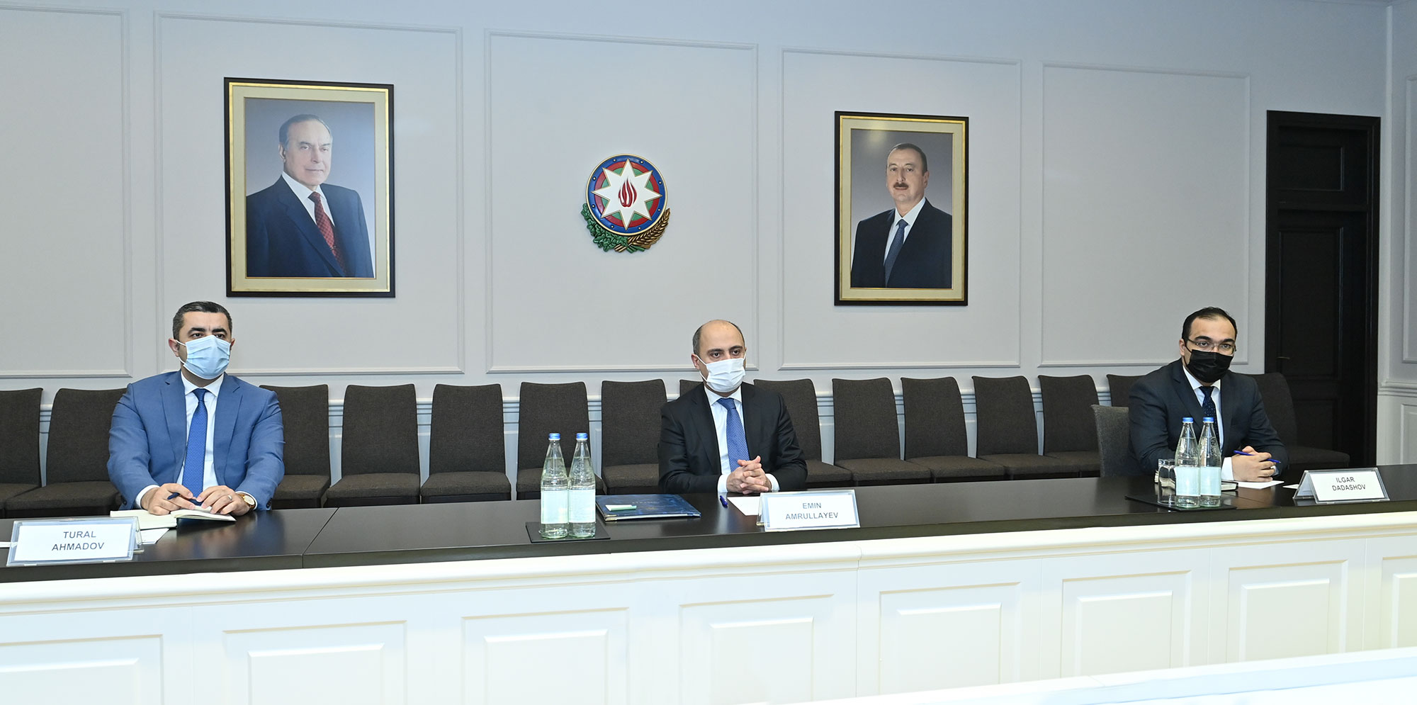 Təhsil naziri Qırğız Respublikasının ölkəmizdəki səfiri ilə görüşüb