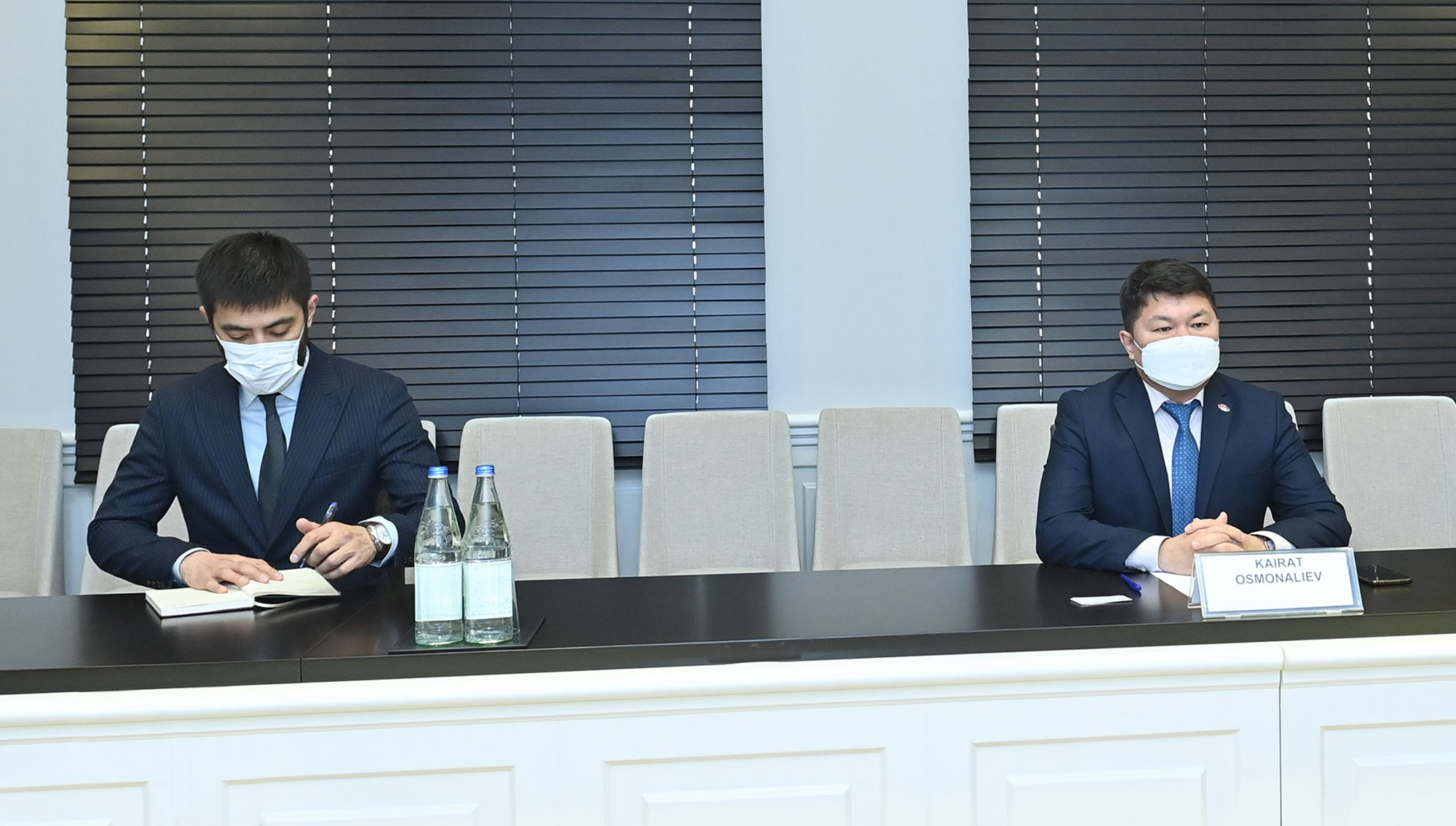 Təhsil naziri Qırğız Respublikasının ölkəmizdəki səfiri ilə görüşüb