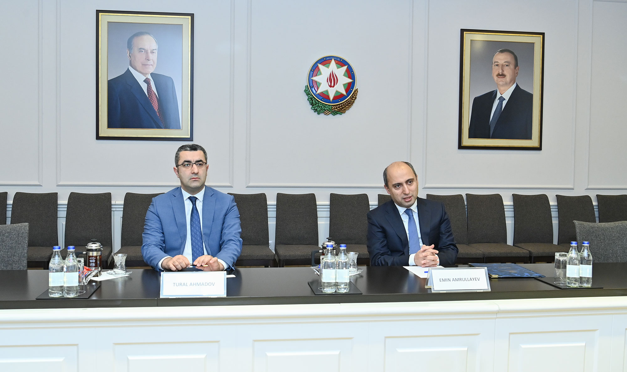 Elm və təhsil naziri Əlcəzair səfiri ilə görüşüb