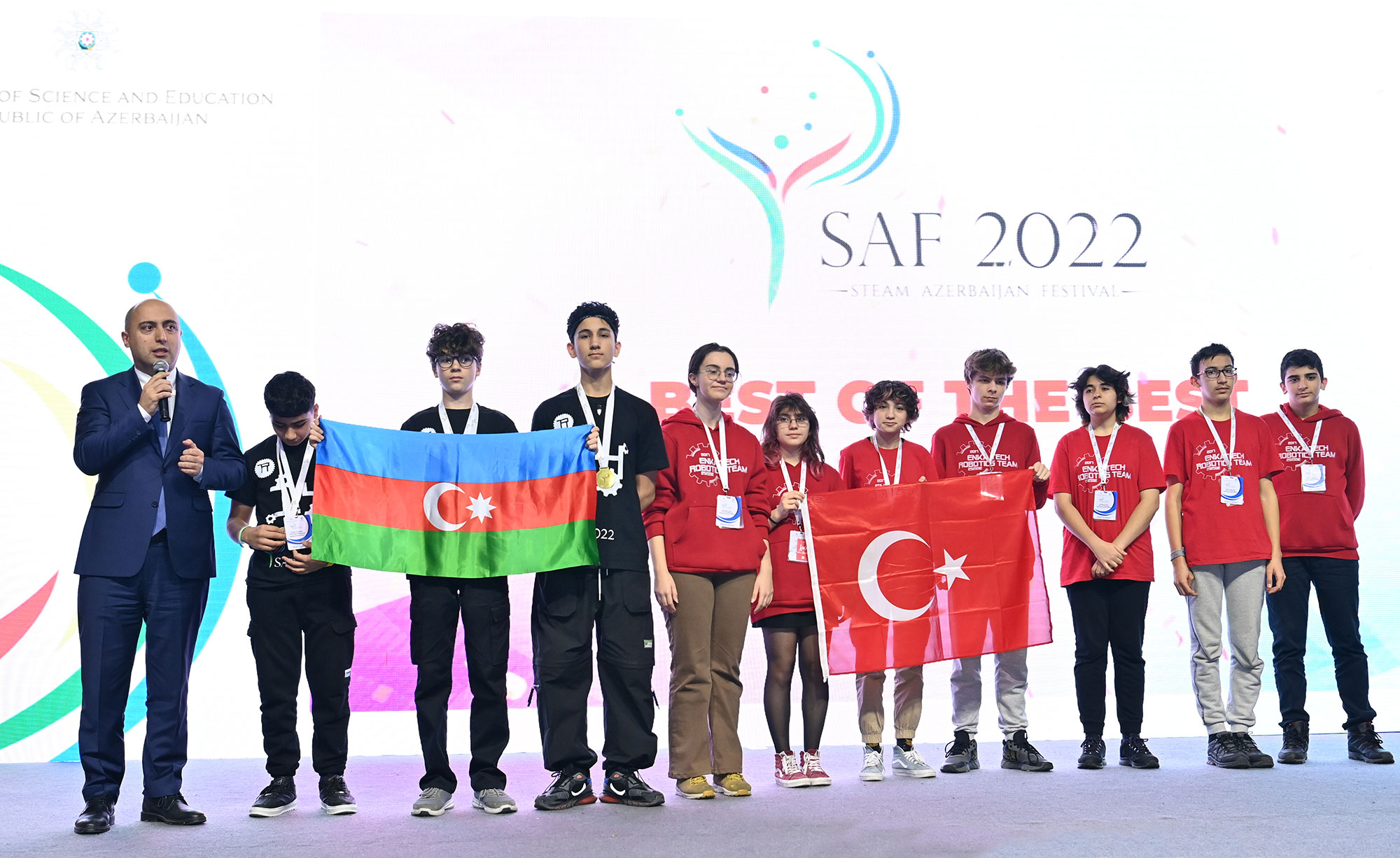 Beynəlxalq STEAM Azərbaycan Festivalının bağlanış mərasimi