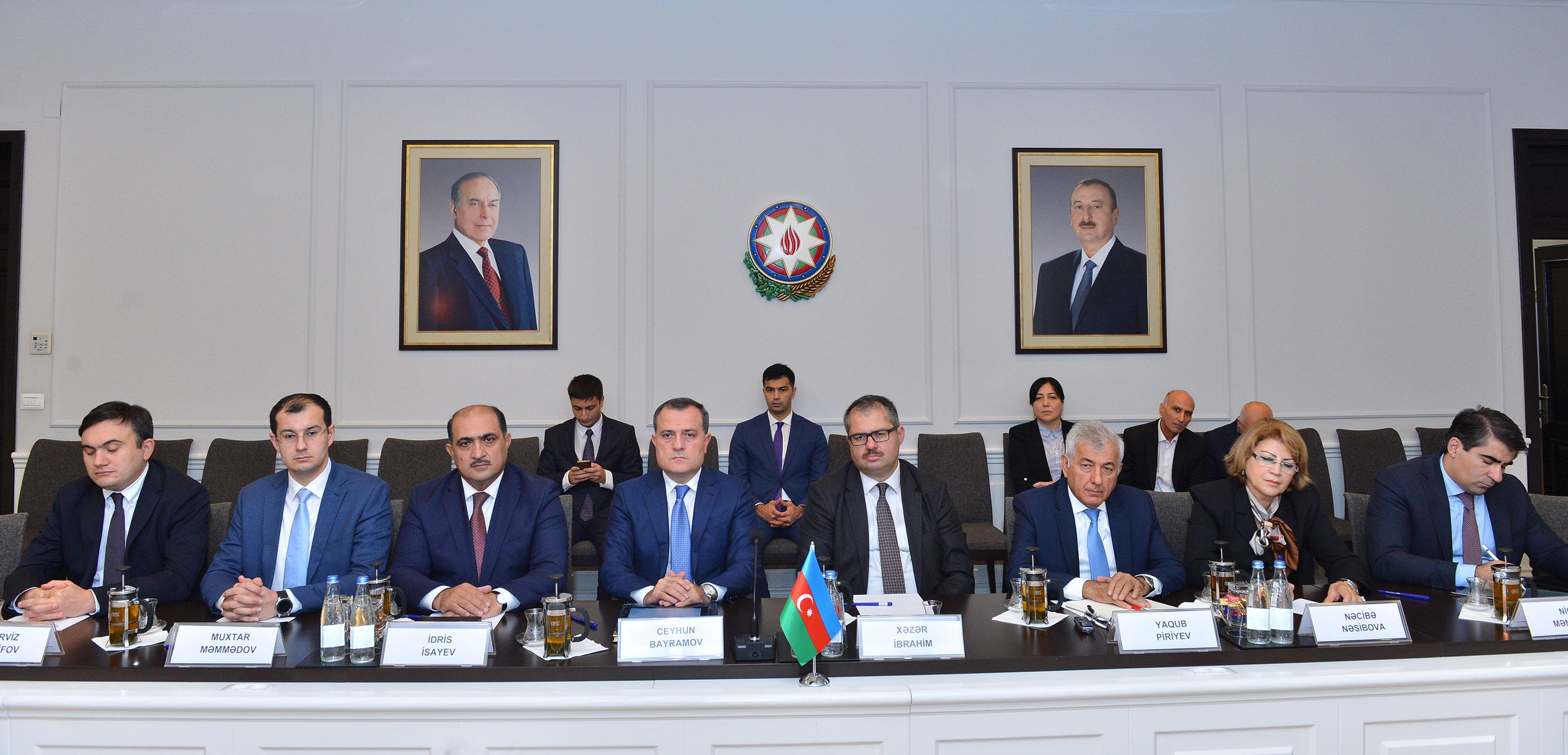 Təhsil naziri Ceyhun Bayramov Türkiyənin Milli Təhsil nazirinin rəhbərlik etdiyi nümayəndə heyəti ilə görüşüb