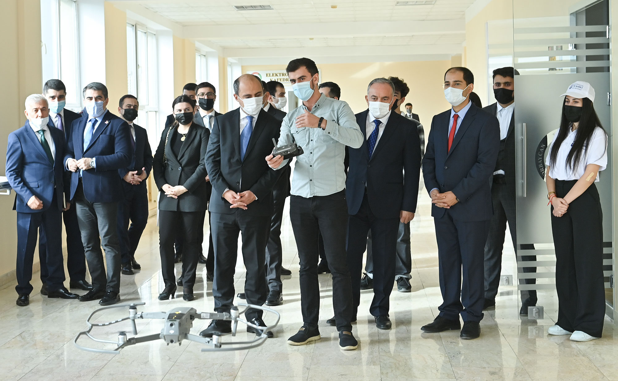 Təhsil naziri Azərbaycan Texniki Universitetində olub