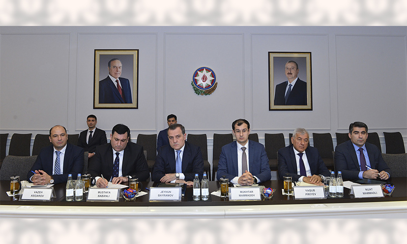 Təhsil naziri Strasburq Universitetinin prezidenti ilə görüşüb