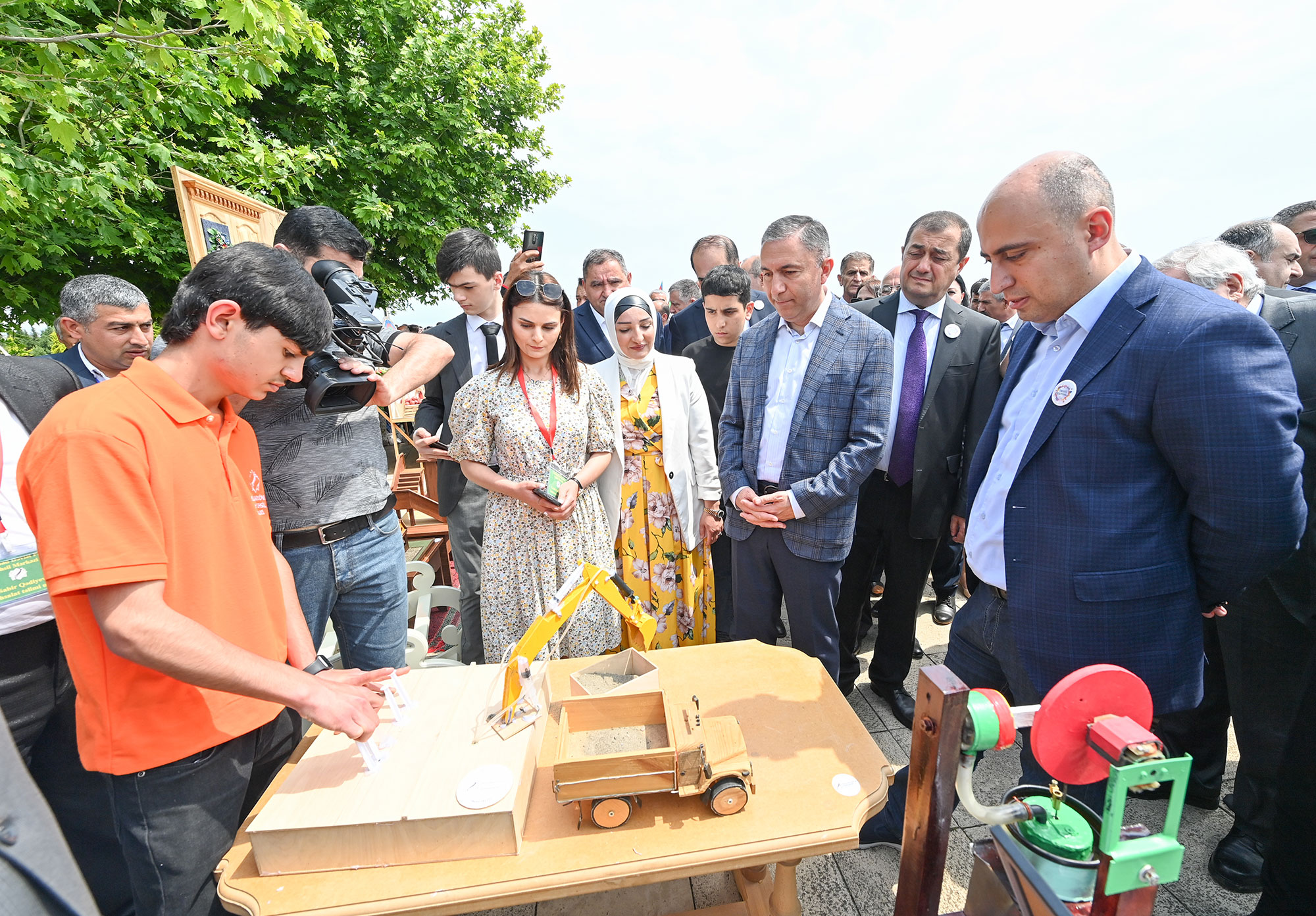 Təhsil festivalından rəngarəng anlar - Fotosessiya