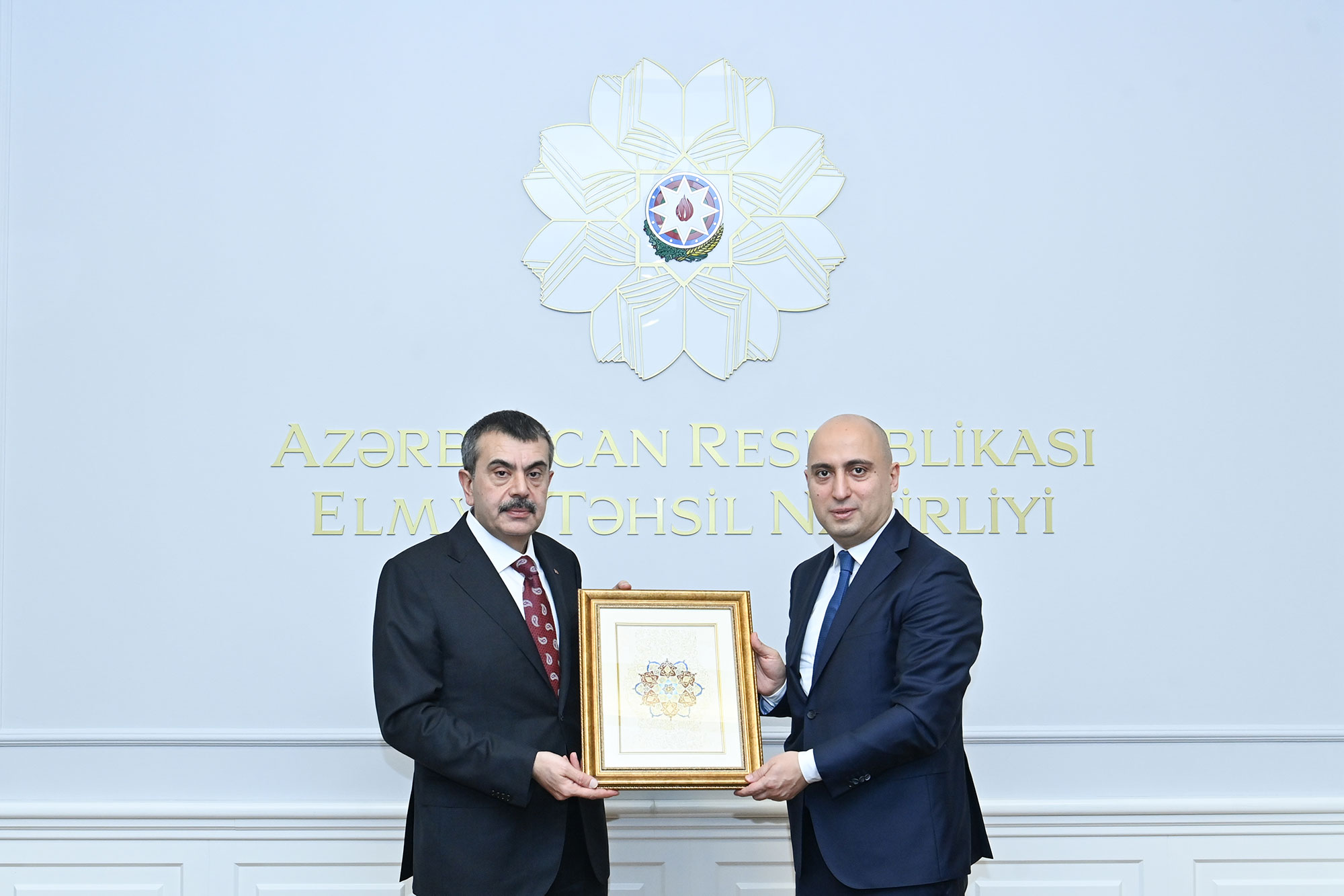 Türkiyənin milli təhsil naziri Azərbaycanda səfərdədir
