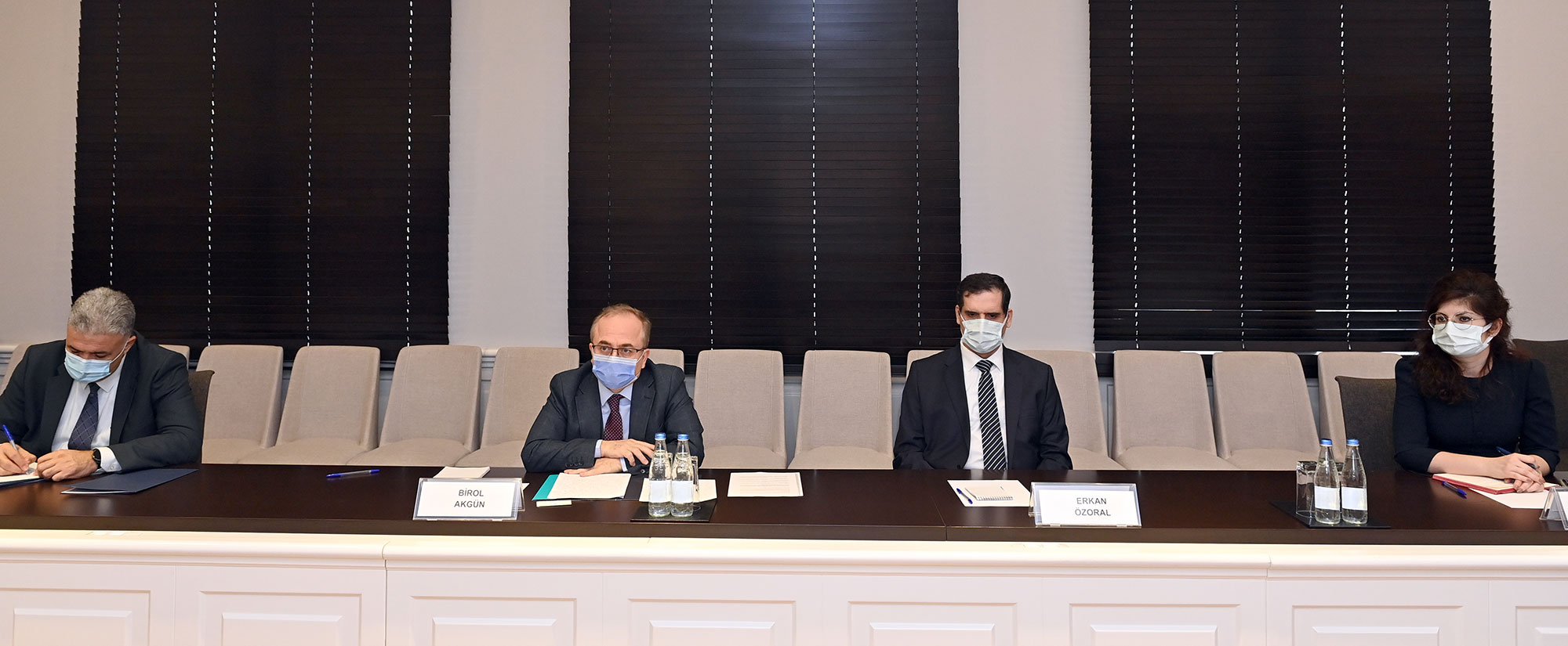 Təhsil naziri Türkiyə Maarif Fondunun rəhbəri ilə görüşüb