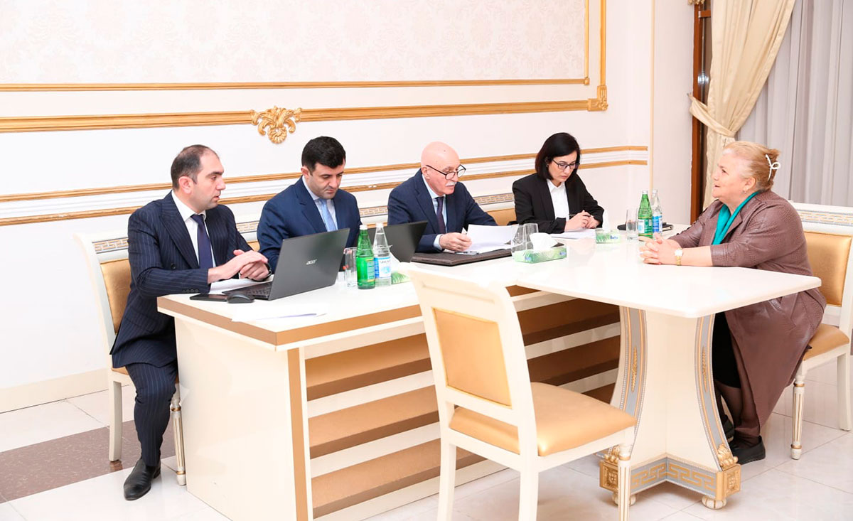 Nazir müavini Firudin Qurbanov Goranboyda vətəndaşları qəbul edib