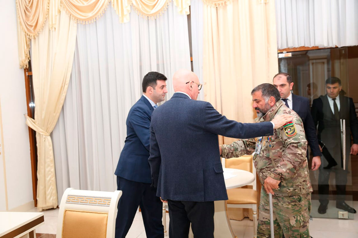 Nazir müavini Firudin Qurbanov Goranboyda vətəndaşları qəbul edib