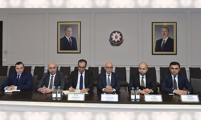 Ukrayna Ali Radasının nümayəndə heyətinin üzvləri ilə görüş