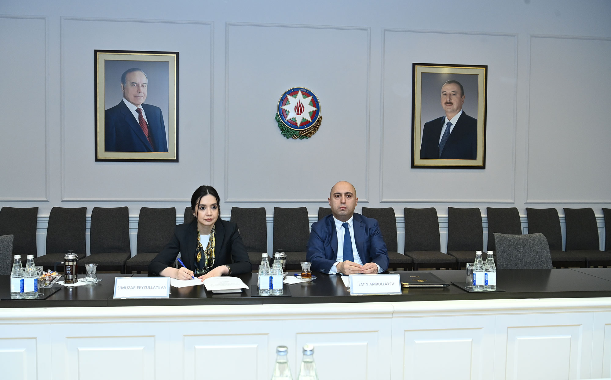 Gürcüstan Parlamentinin Təhsil, Elm və Gənclər Məsələləri üzrə Komitəsinin nümayəndə heyəti ilə görüş