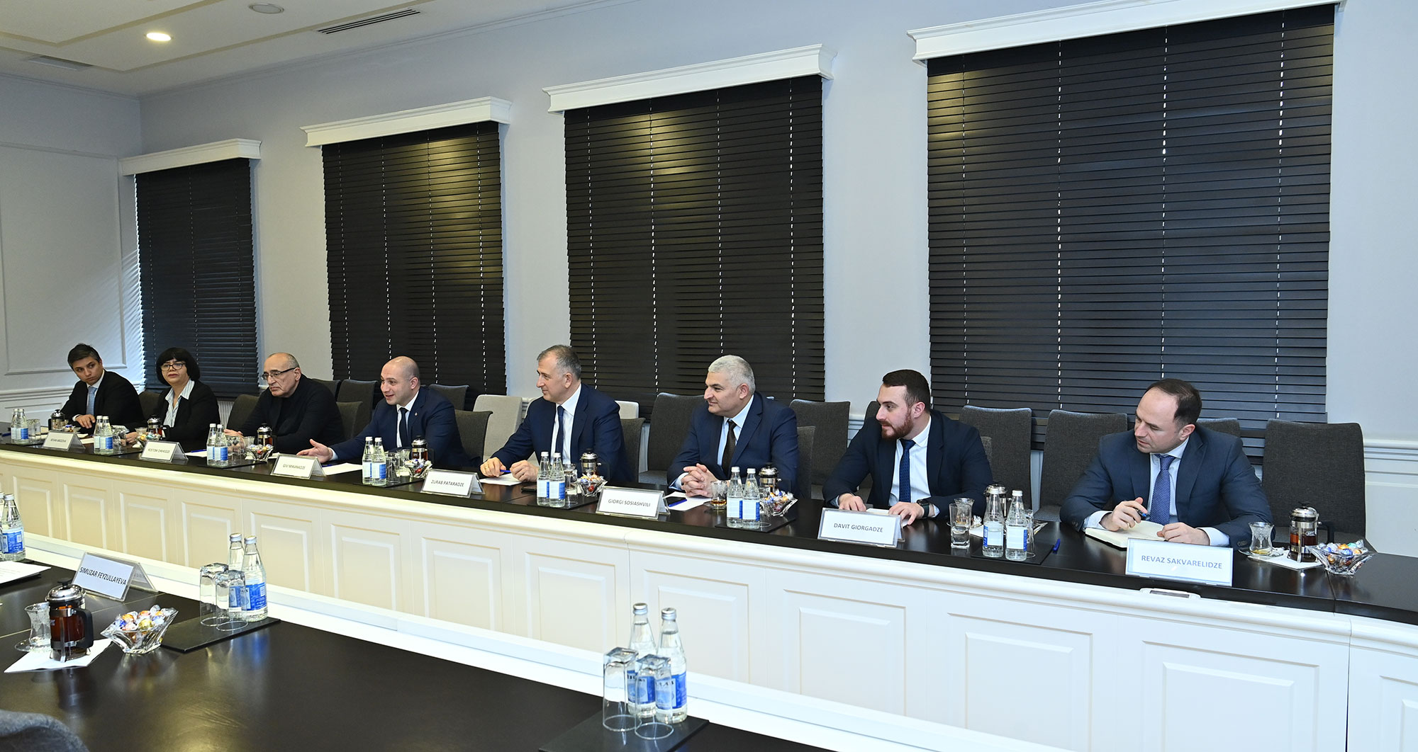 Gürcüstan Parlamentinin Təhsil, Elm və Gənclər Məsələləri üzrə Komitəsinin nümayəndə heyəti ilə görüş