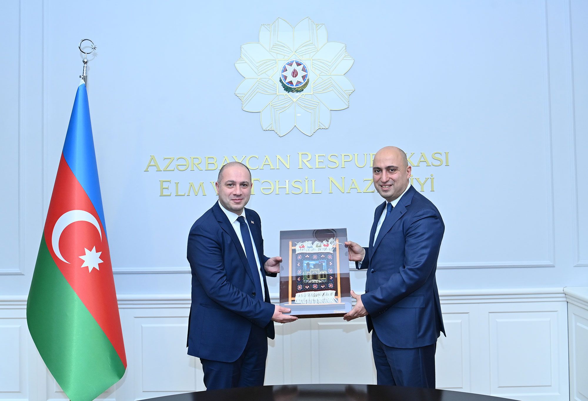Gürcüstan Parlamentinin Təhsil, Elm və Gənclər Məsələləri üzrə Komitəsinin nümayəndə heyəti ilə görüş