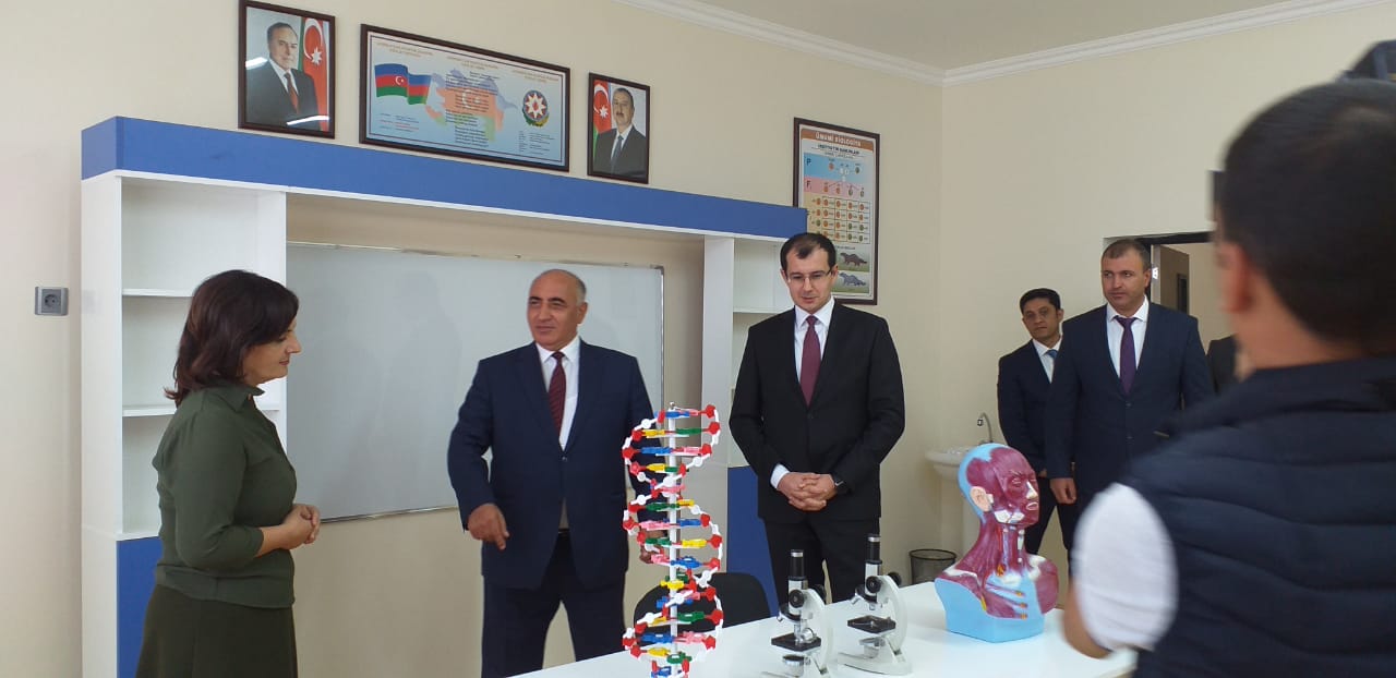 Ağstafa və Tovuzda məktəb açılışları