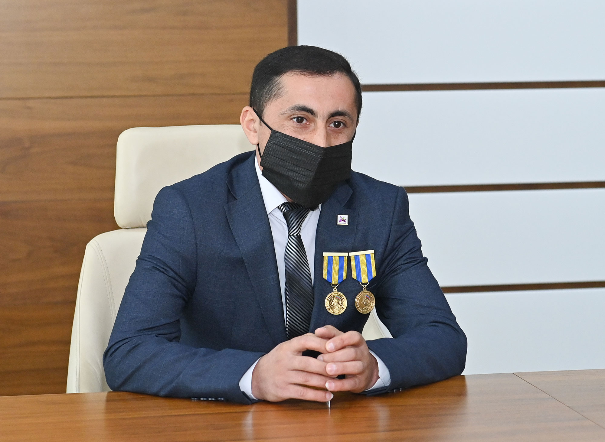 Təhsil naziri Şəmkirdə vətəndaşları qəbul edib
