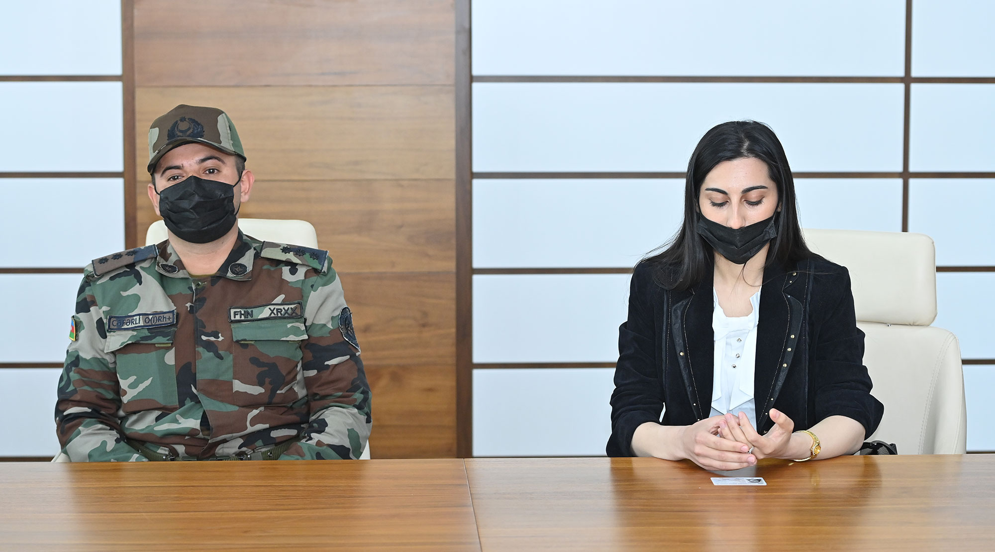 Təhsil naziri Şəmkirdə vətəndaşları qəbul edib