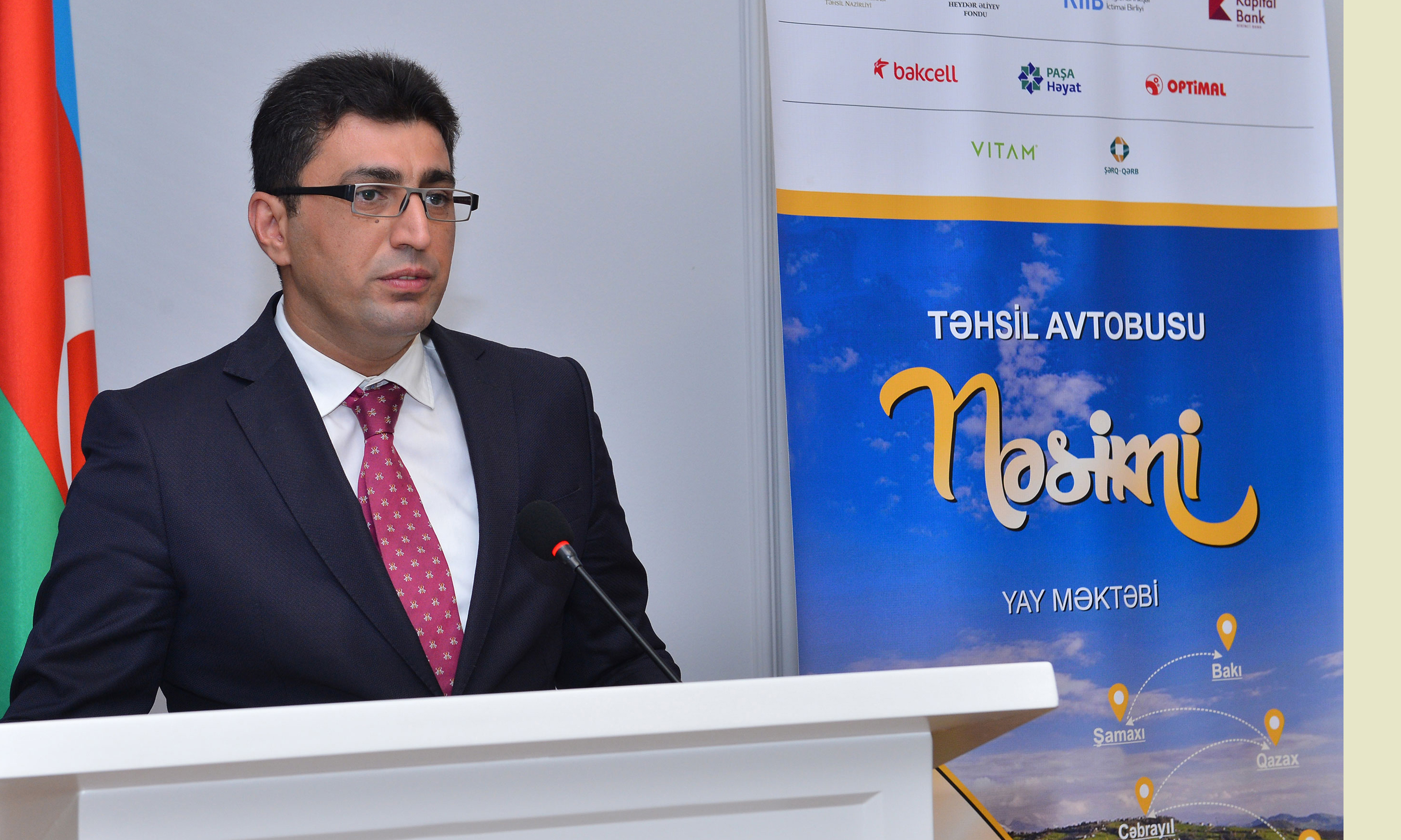 Təhsil avtobusu 2000 km-dən artıq məsafəni qət edəcək